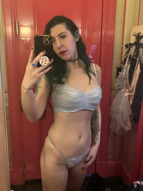 Thumbnail Seductive Baby Blue Babe by sirenskiss3 in UnderwearGW