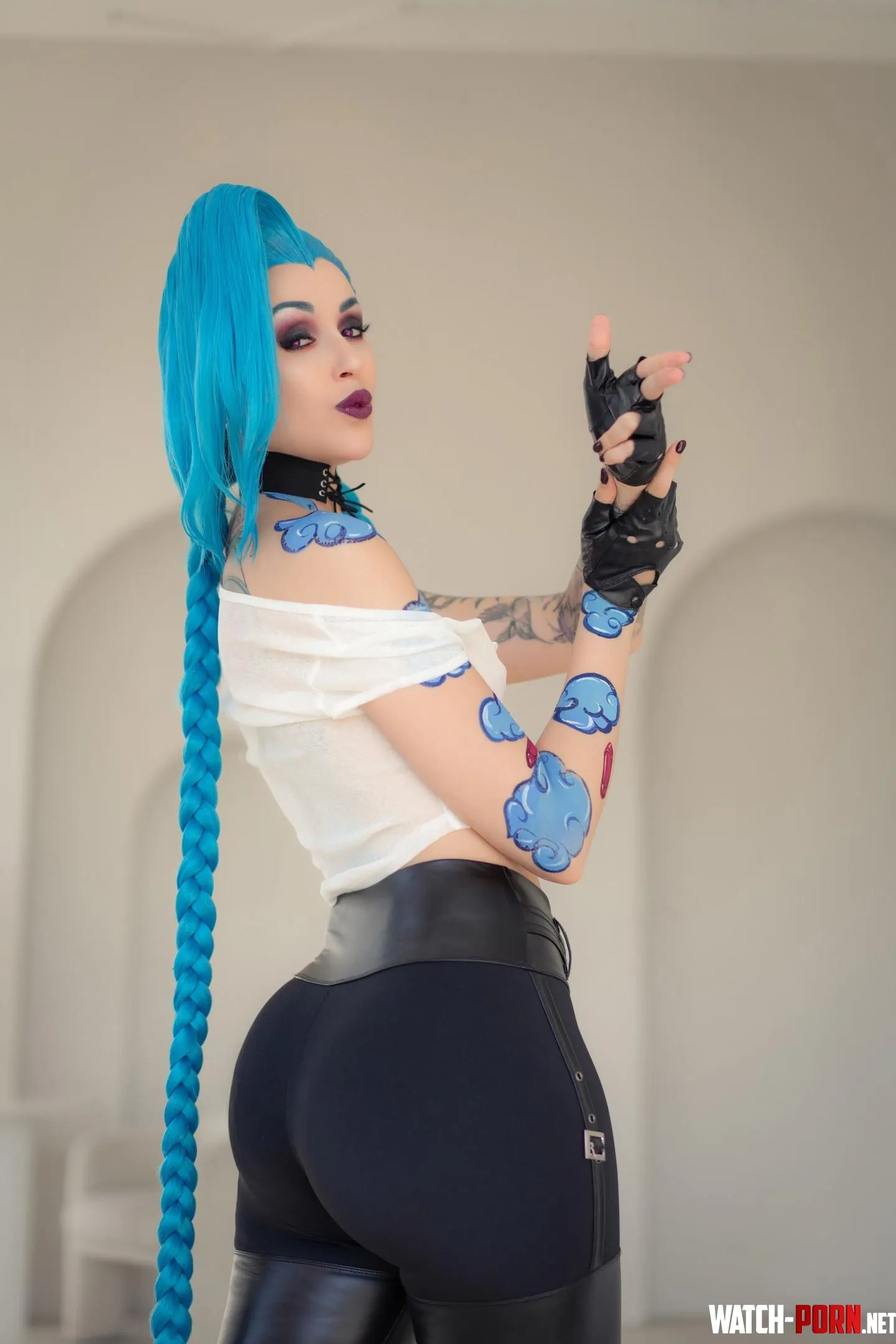 Jinx from Arcane by Lera Himera by iam_Lera_Himera