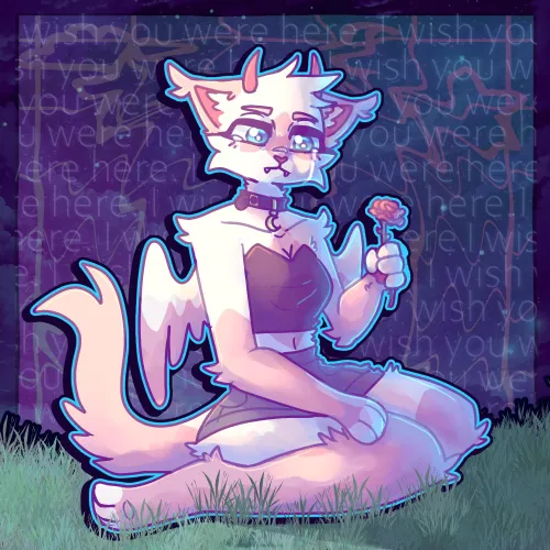 Thumbnail Rosefloofykitty's Art Expresses Missing with Furry Twist