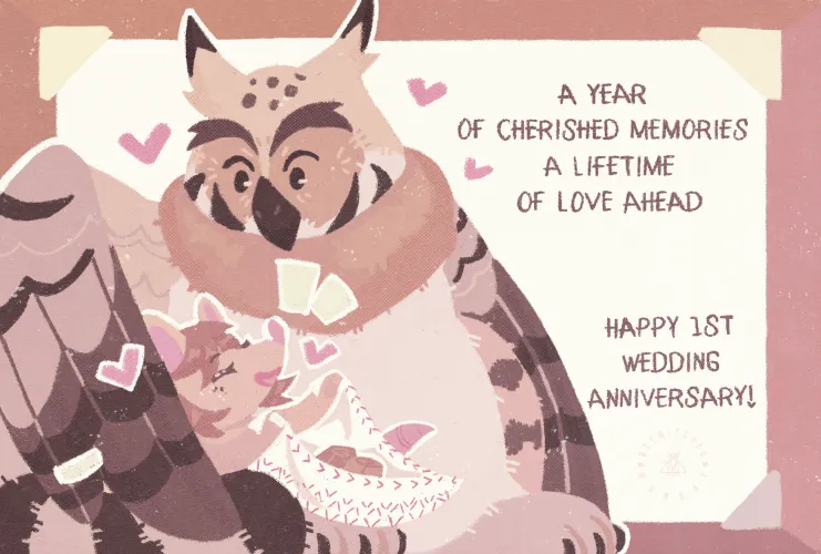 Thumbnail Fursona Anniversary: Celebrating Love with beewitched_monday