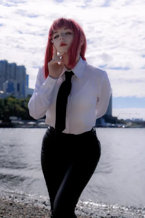 Thumbnail puddingudesu Transforms into Makima in Mesmerizing Cosplay
