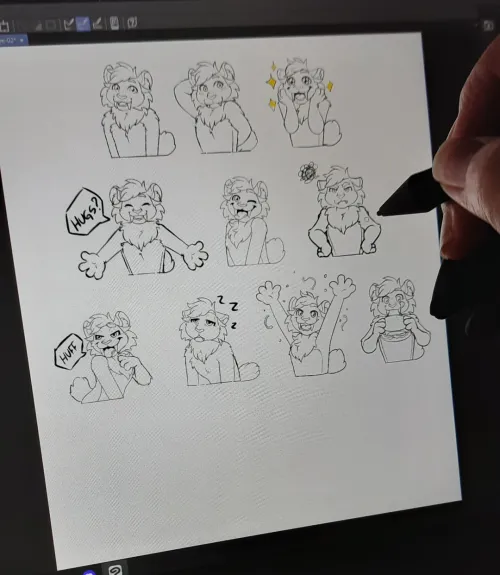 Thumbnail A Little bit of Work Progress by lunnalupina in Furry Category
