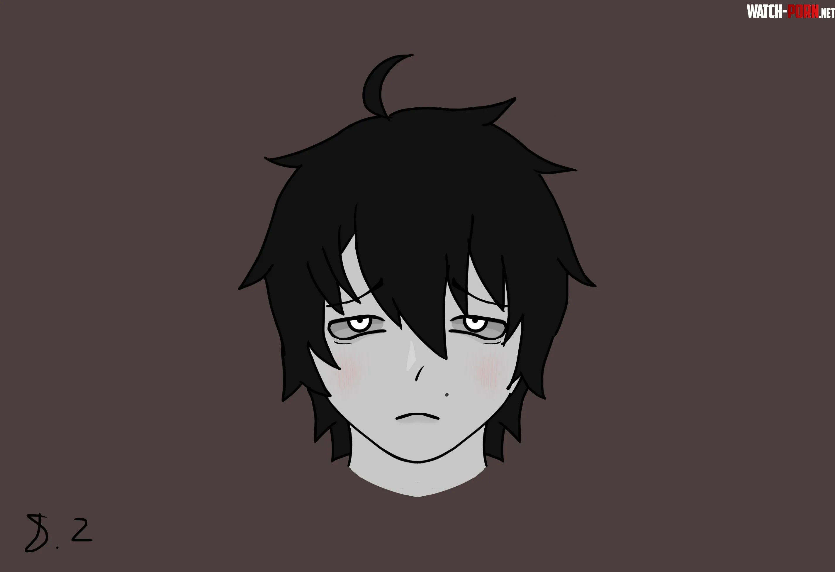 Idk what to name him And im adding his ears dont worry  by East-Entrance7062
