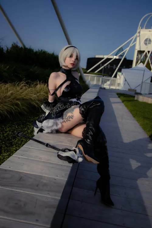 Thumbnail Cosplay Magic: Mahou Shoujo 2B's Reign by slaysha