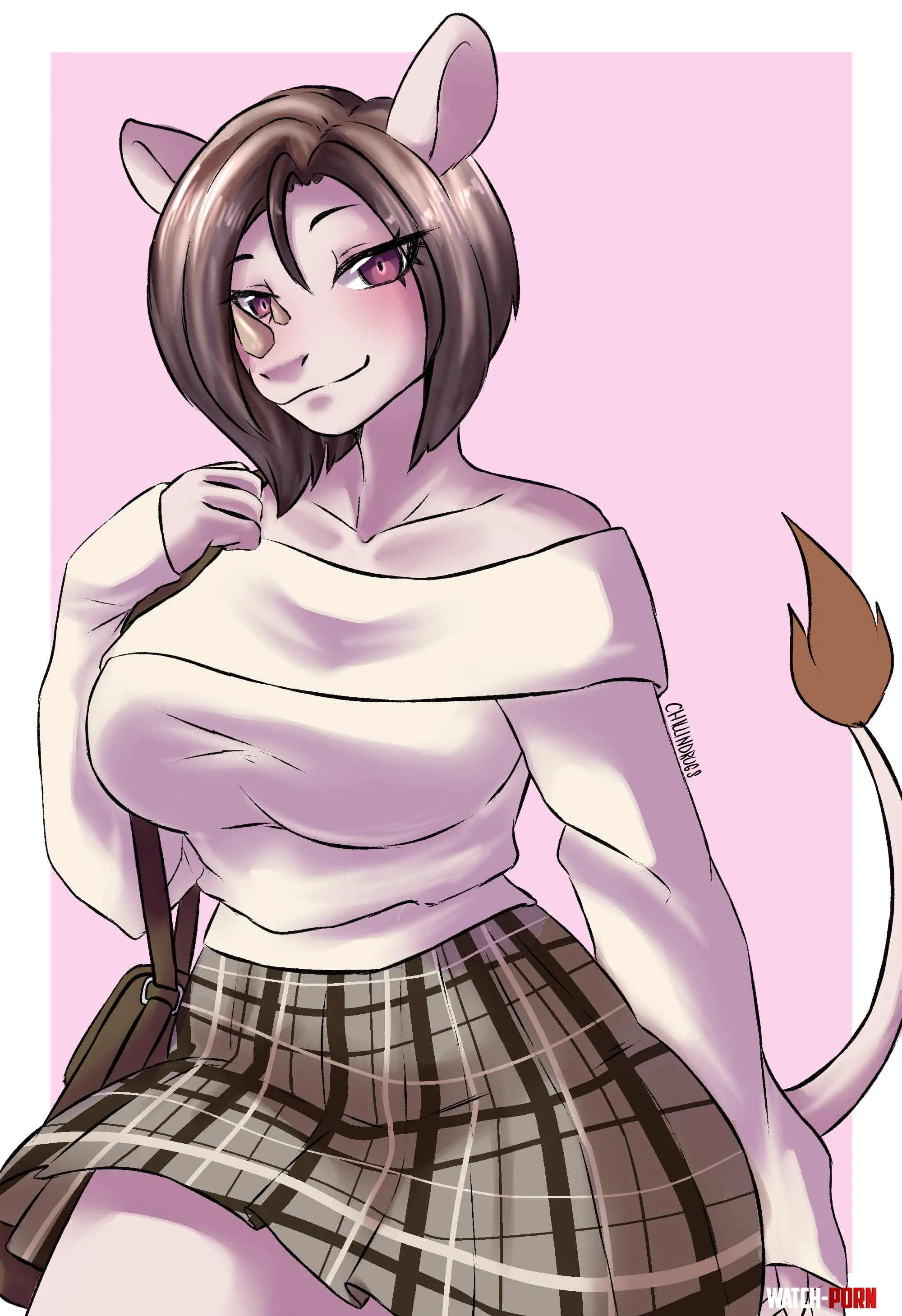 Chloe the rhino looking cute as always by Lunarbliss2