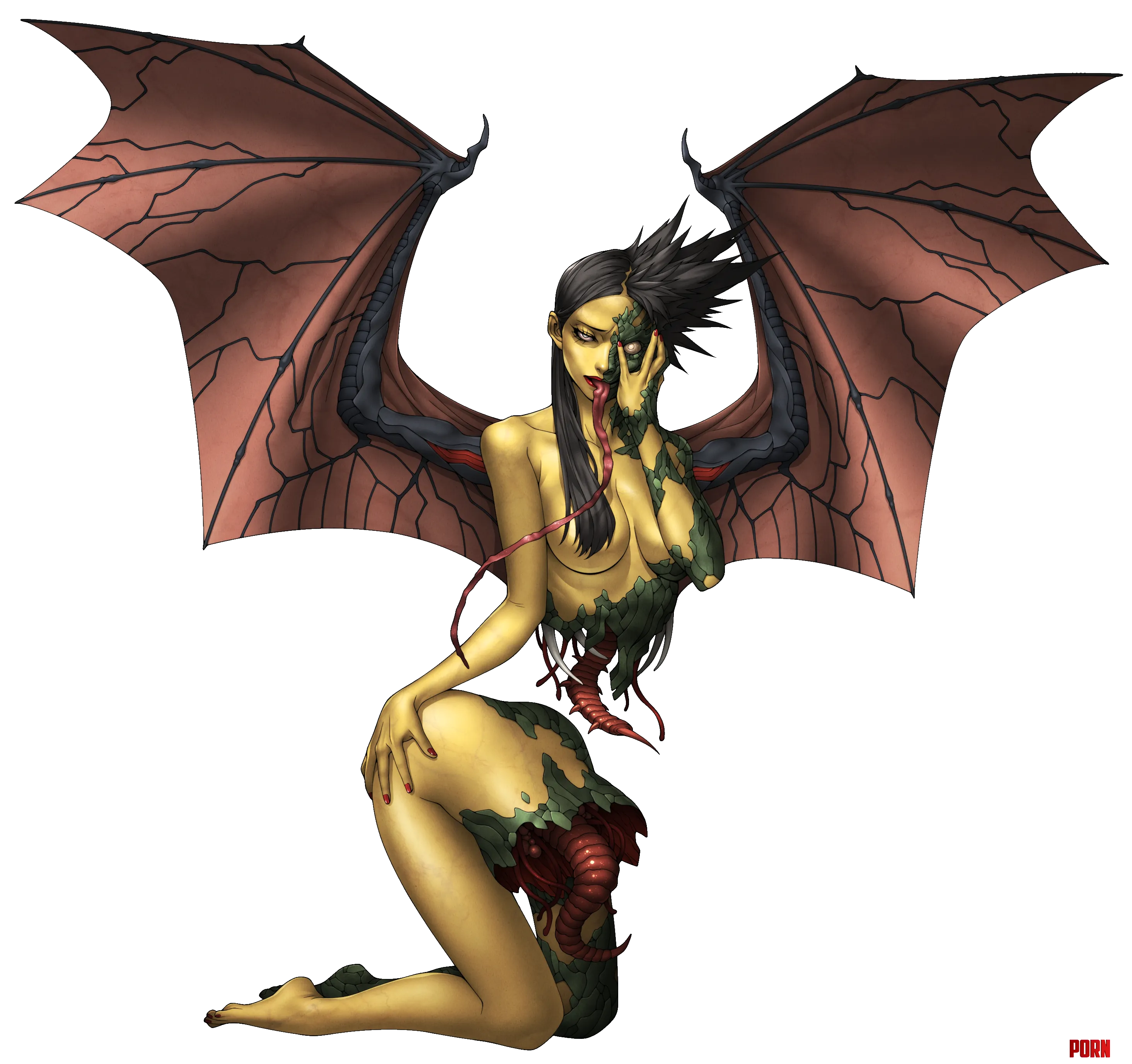Manananggal from Shin Megami Tensei V Vengeance Artist Masayuki Doi by GandrShoot
