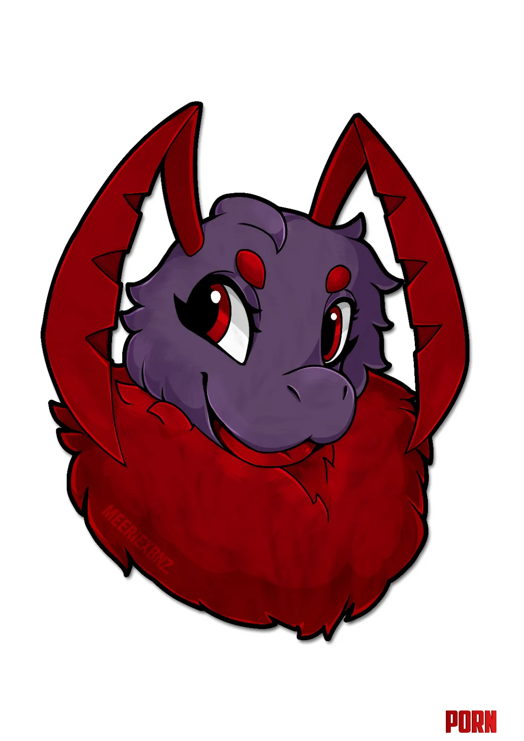 Finished a fruffy moth commission by Bloody_Meerie