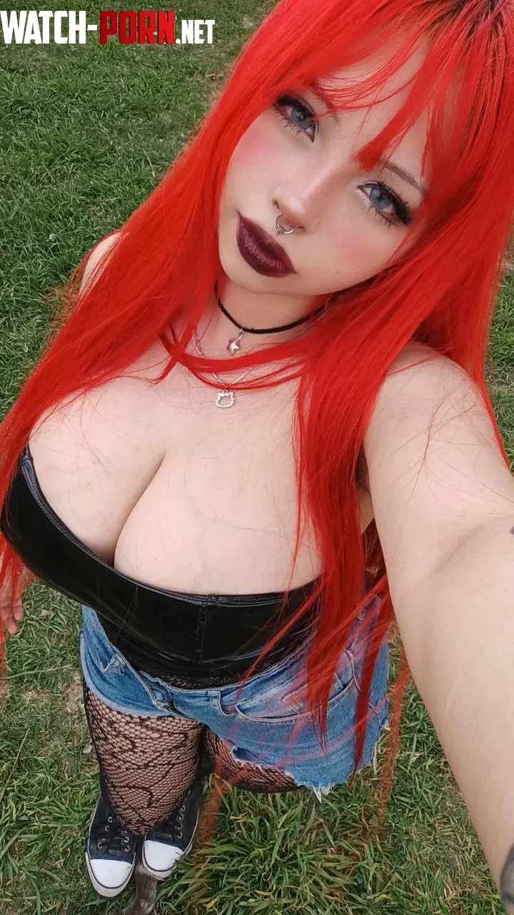 Mini skirts are great but I prefer my fishnets by babygirlkittenxo