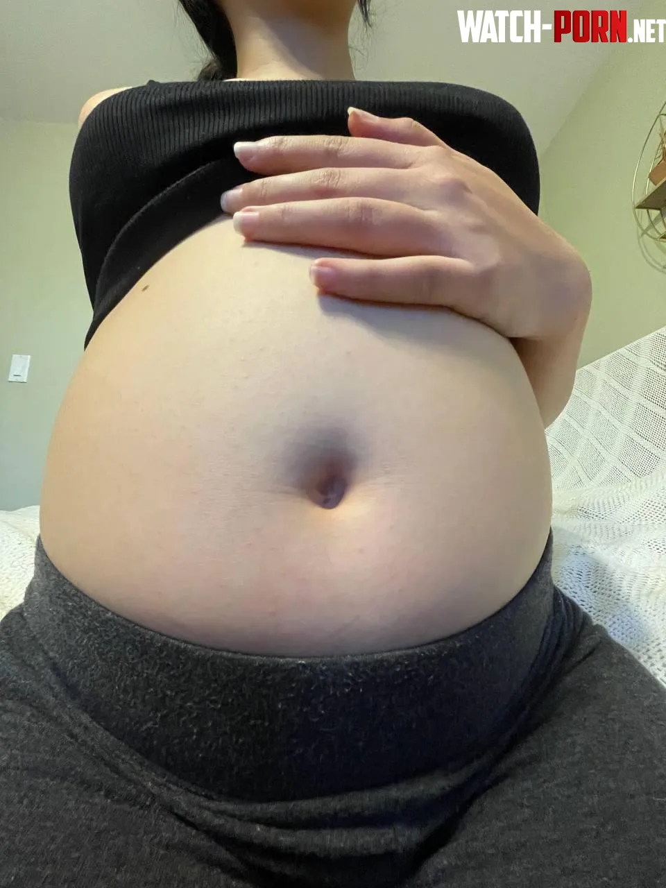 Sushi overstuffed my tight belly by asianbellygirl