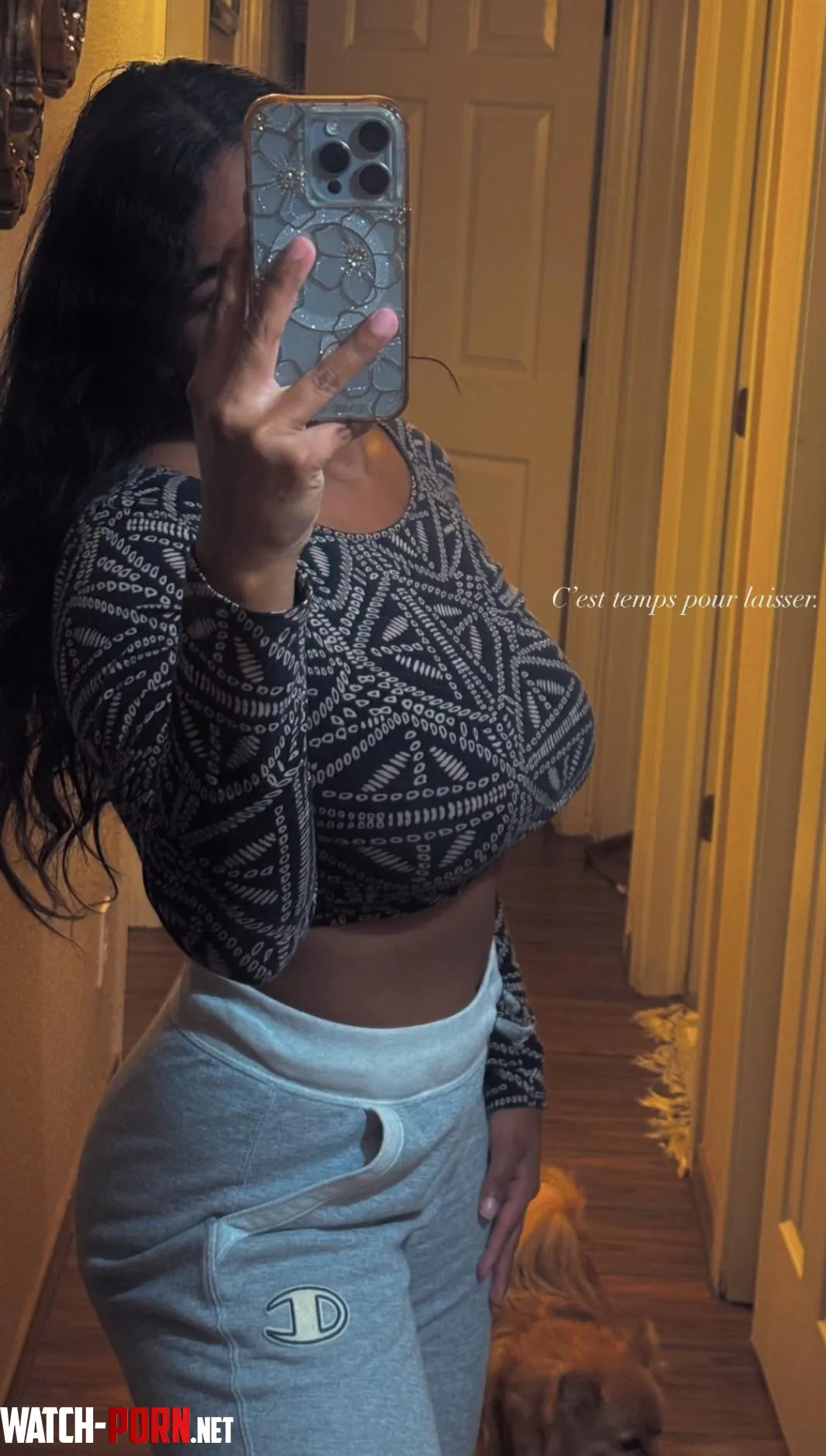 Nothing a cropped long sleeve can hide by RadiantCounty69