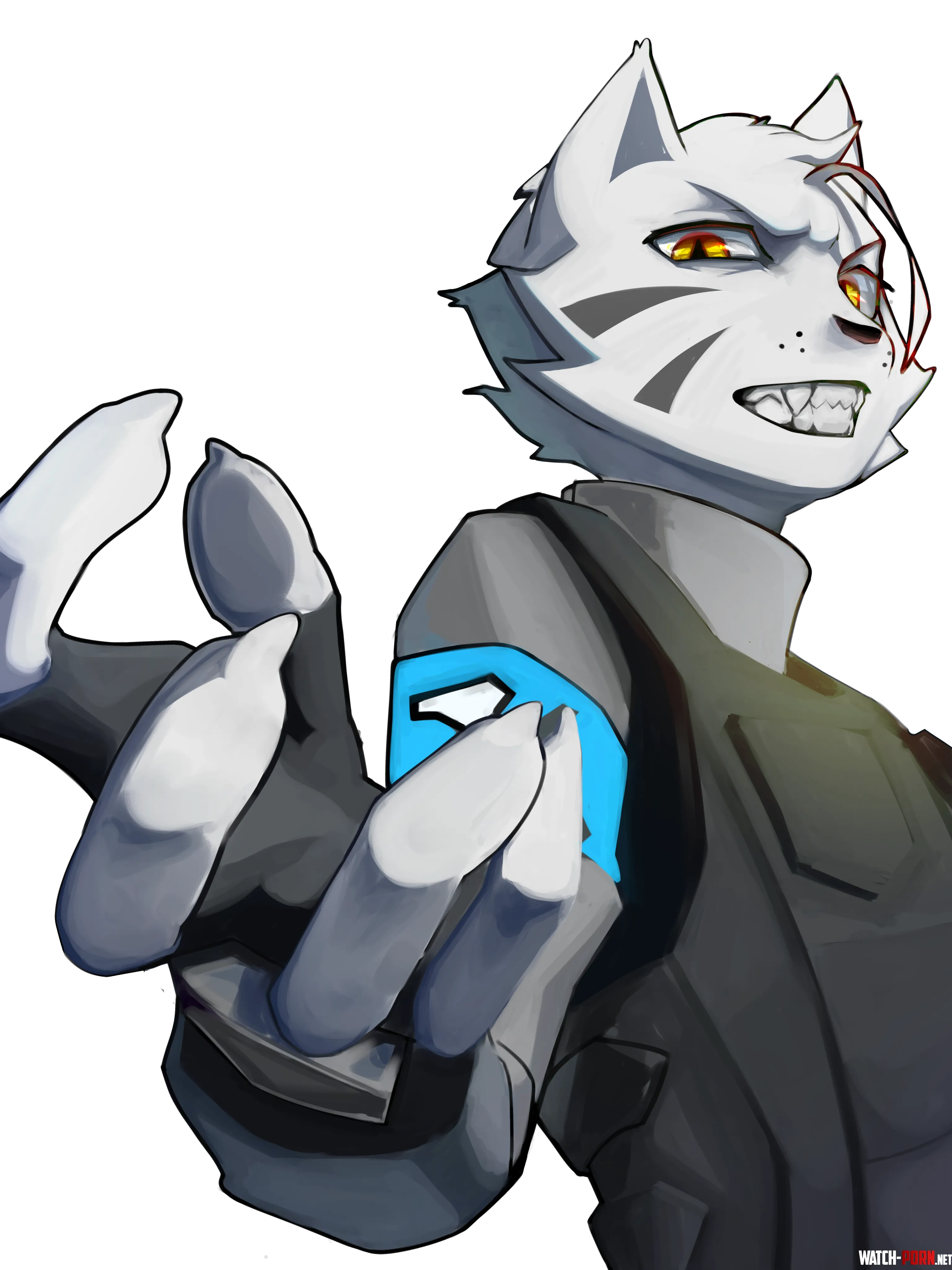 Grrr adan att by loneysloth by Loney-Sloth
