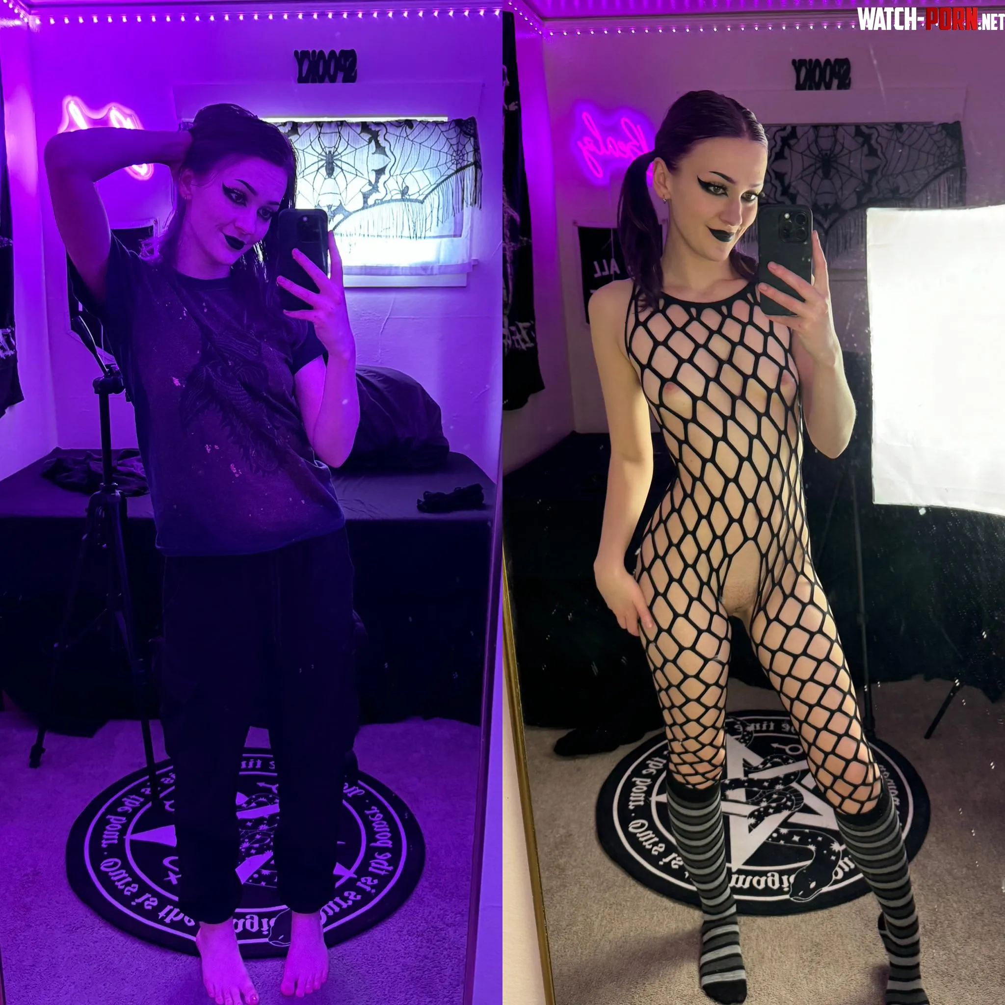 Your causal goth gf vs her succubus side in the bedroom  by impossiblepig666