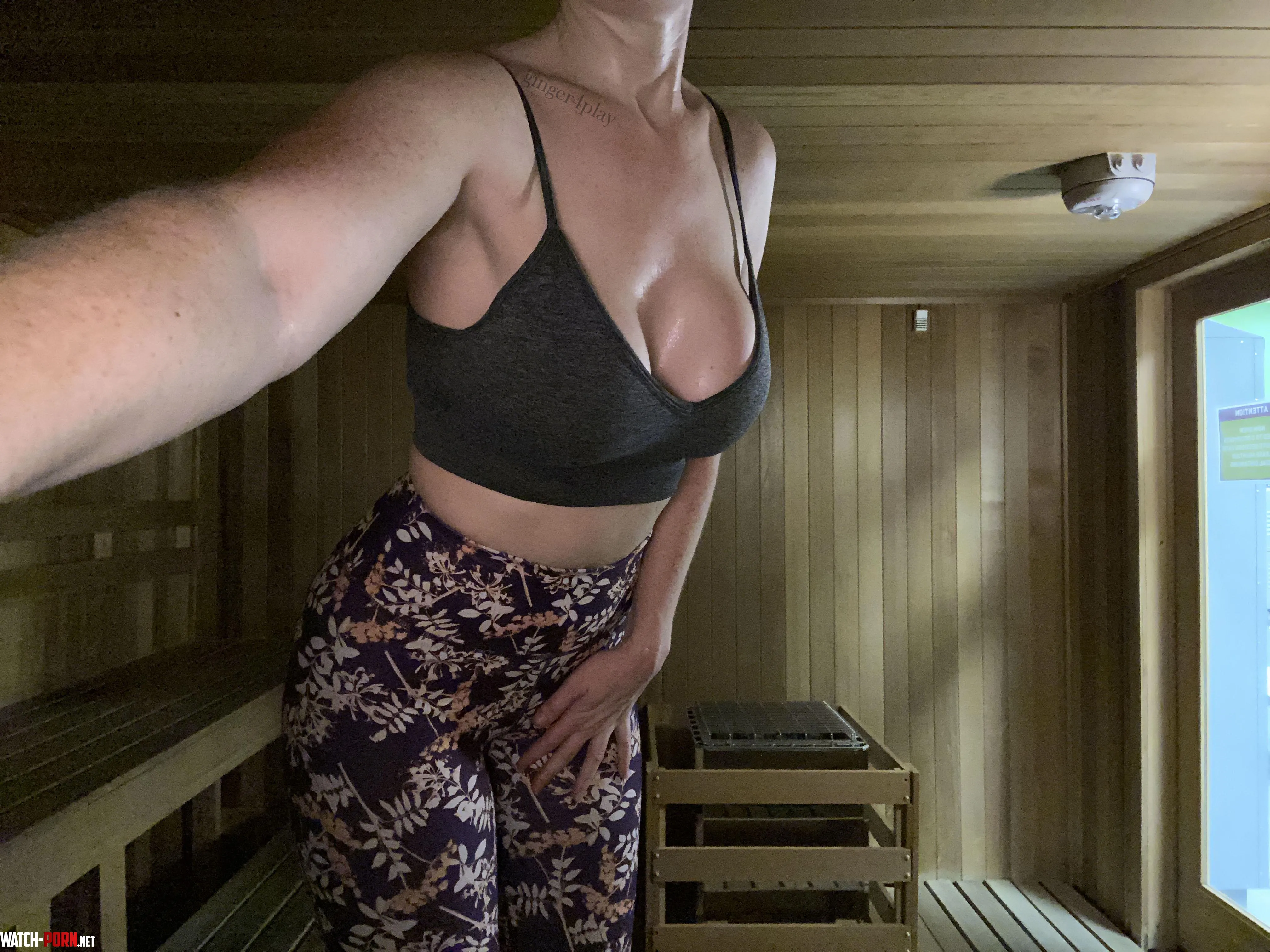 This may be too much for the sauna by _ginger4play