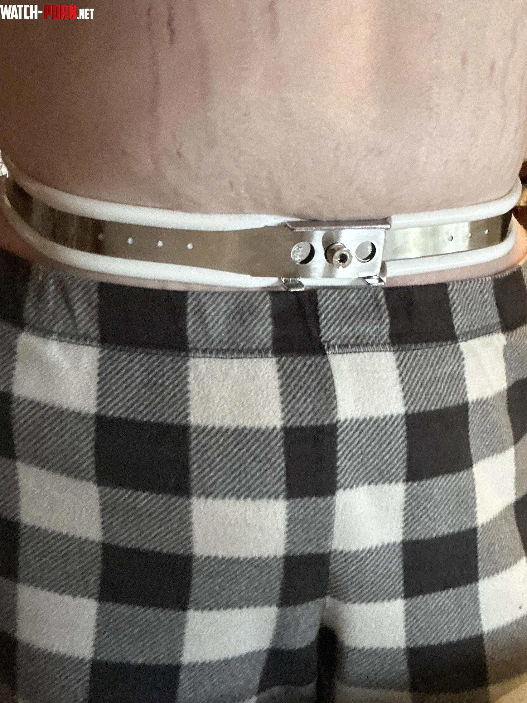 Help adjusting a metal chastity belt that came with zero instructions  by oenthevampyre