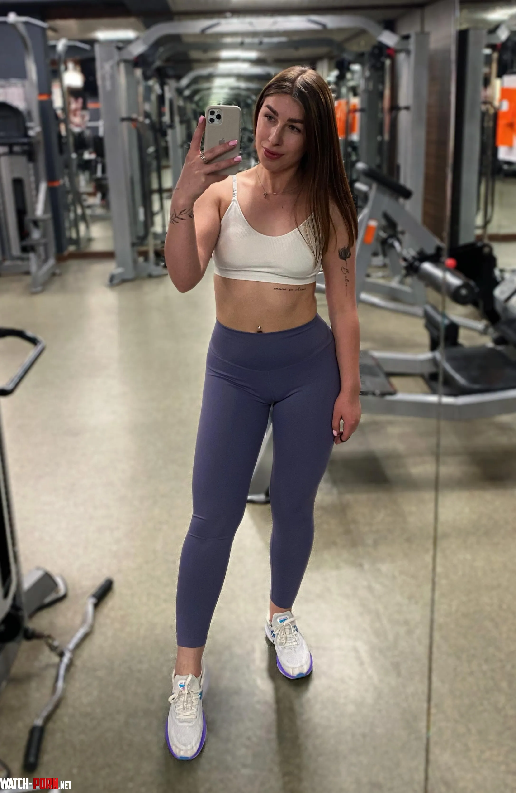 I hope my new leggings will attract the attention of the men at the gym by Dominahinate