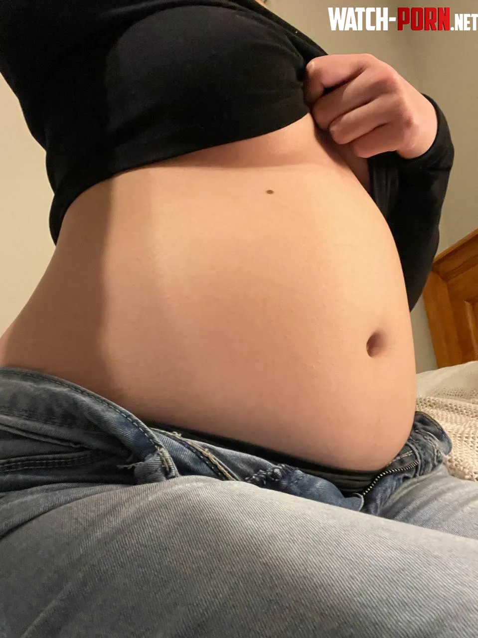 kinky Asian is stuffing her tight belly everyday  by asianbellygirl
