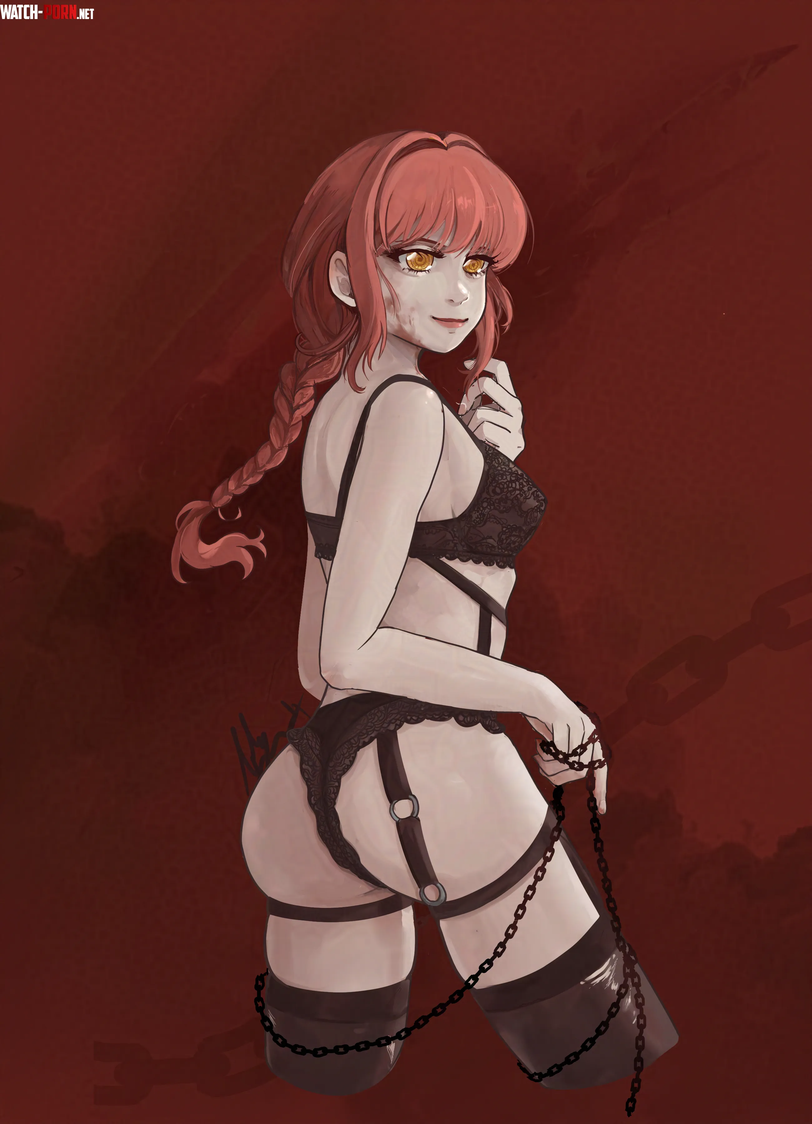 Makima from Chainsaw Man by Karawaisize