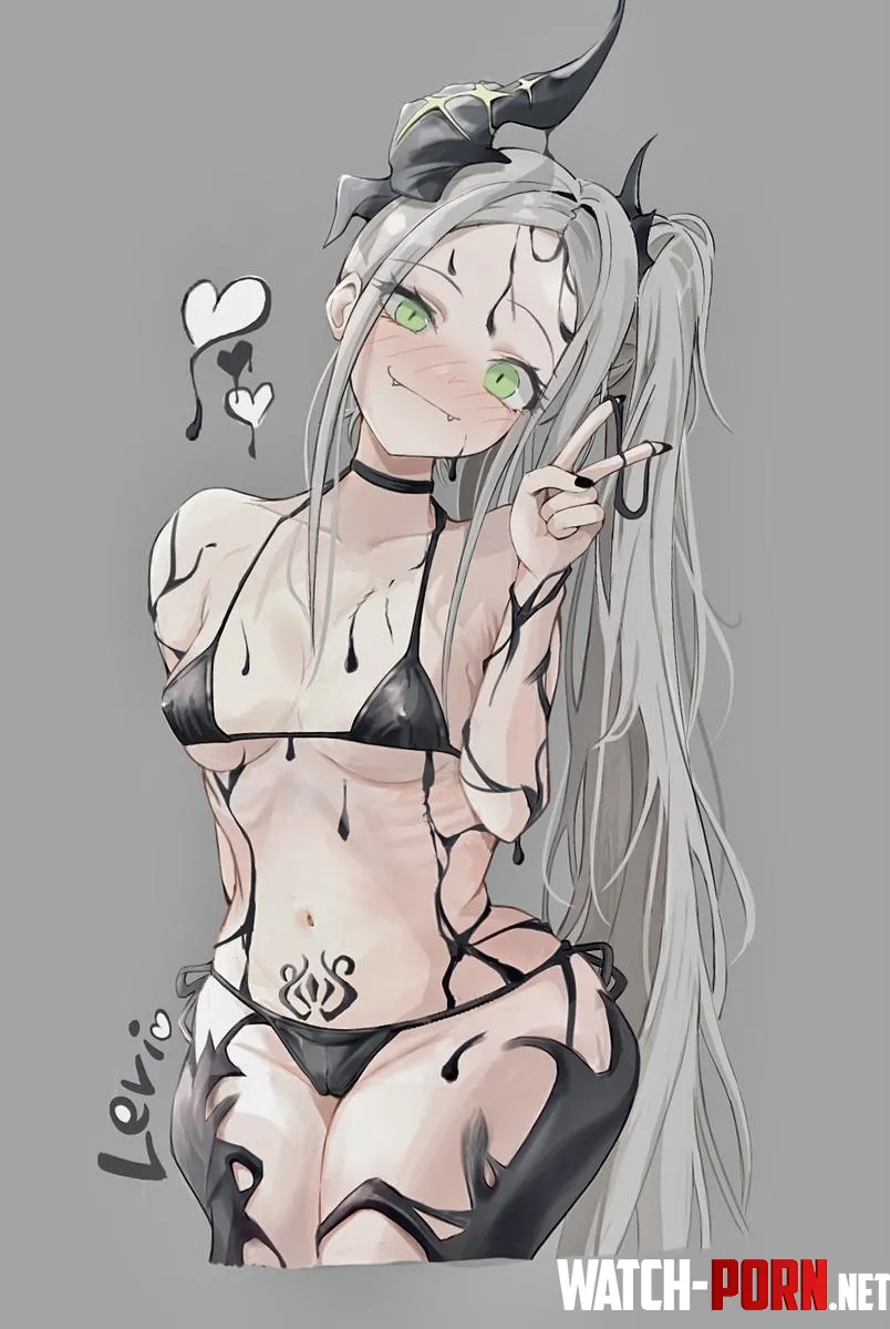 Leviathans little fangs Nikke by Round_Obligation2789