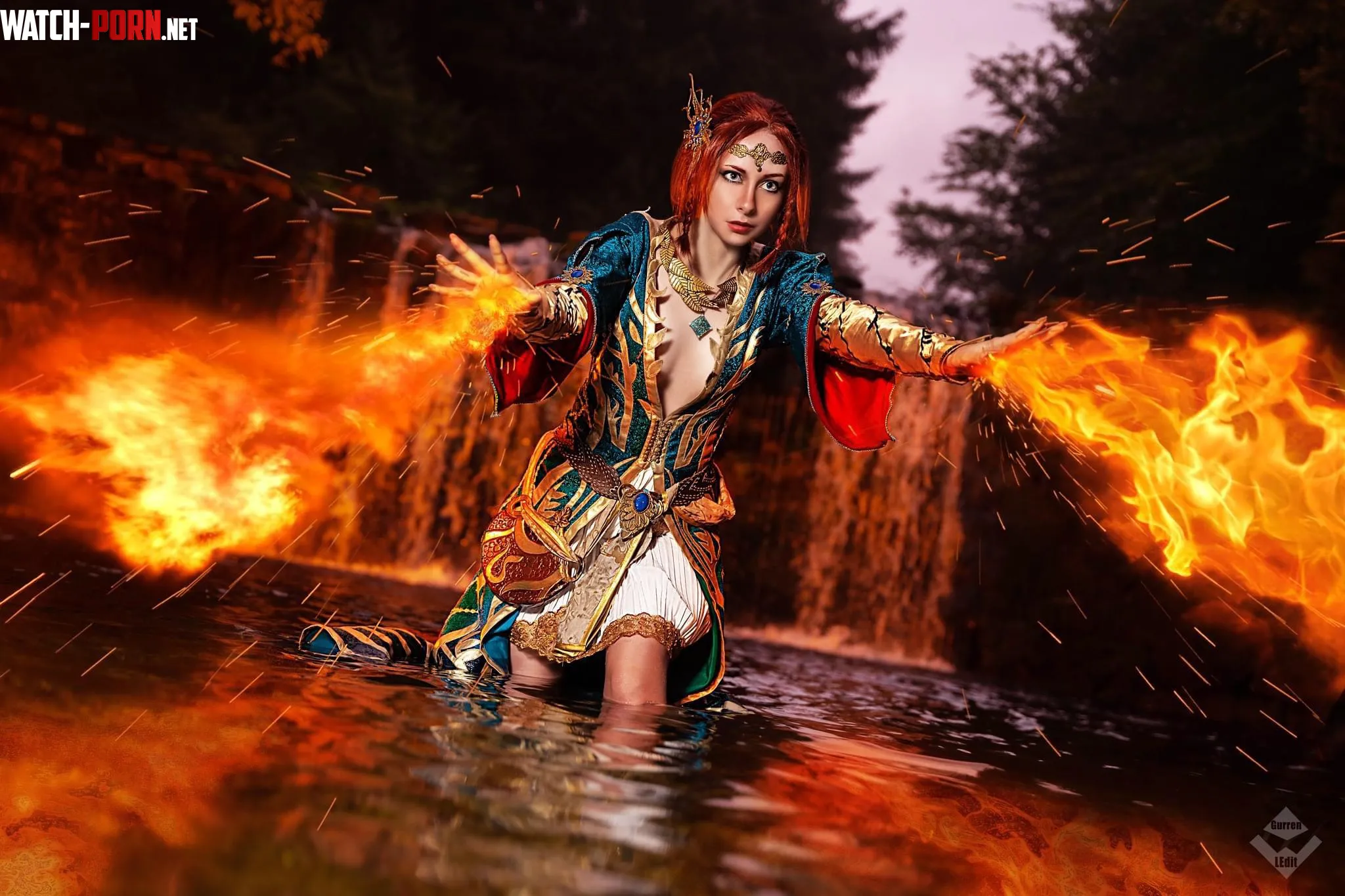 Triss Merigold DLC dress by slaysha by naensi