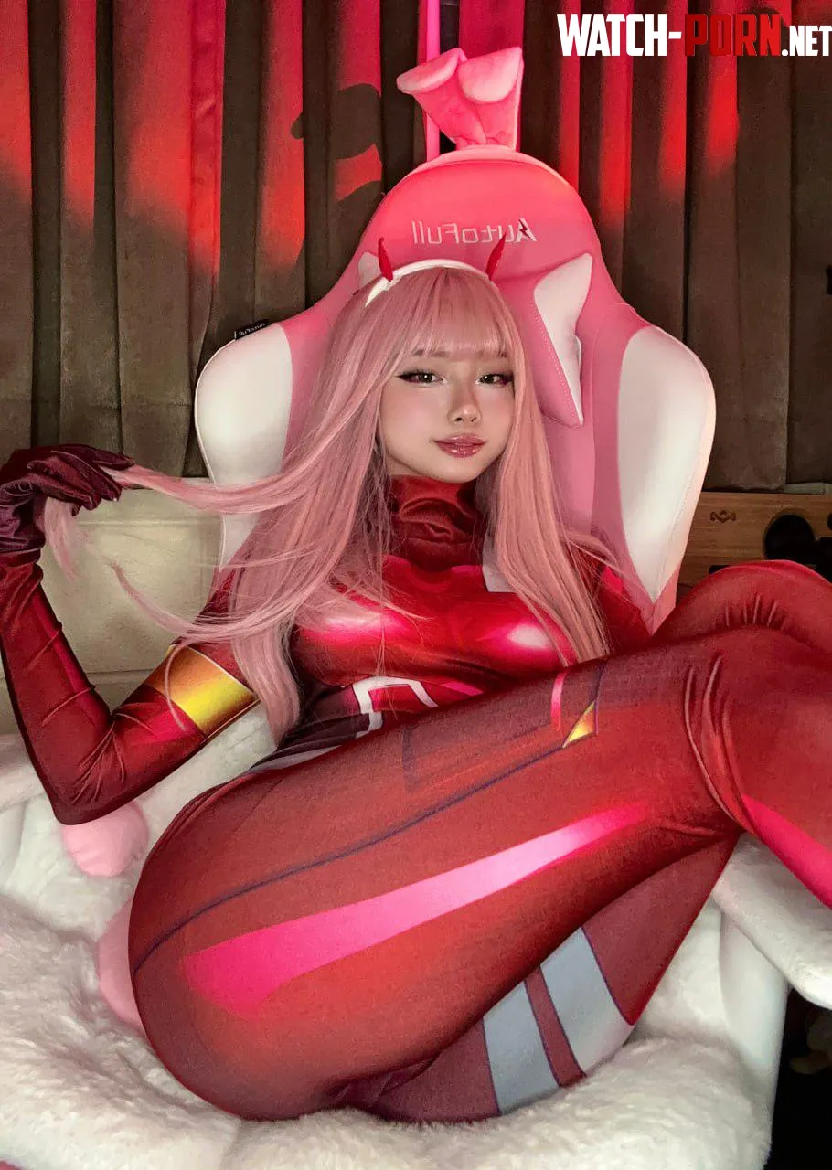 Zero Two from Darling in the Franxx by DoraPomelo