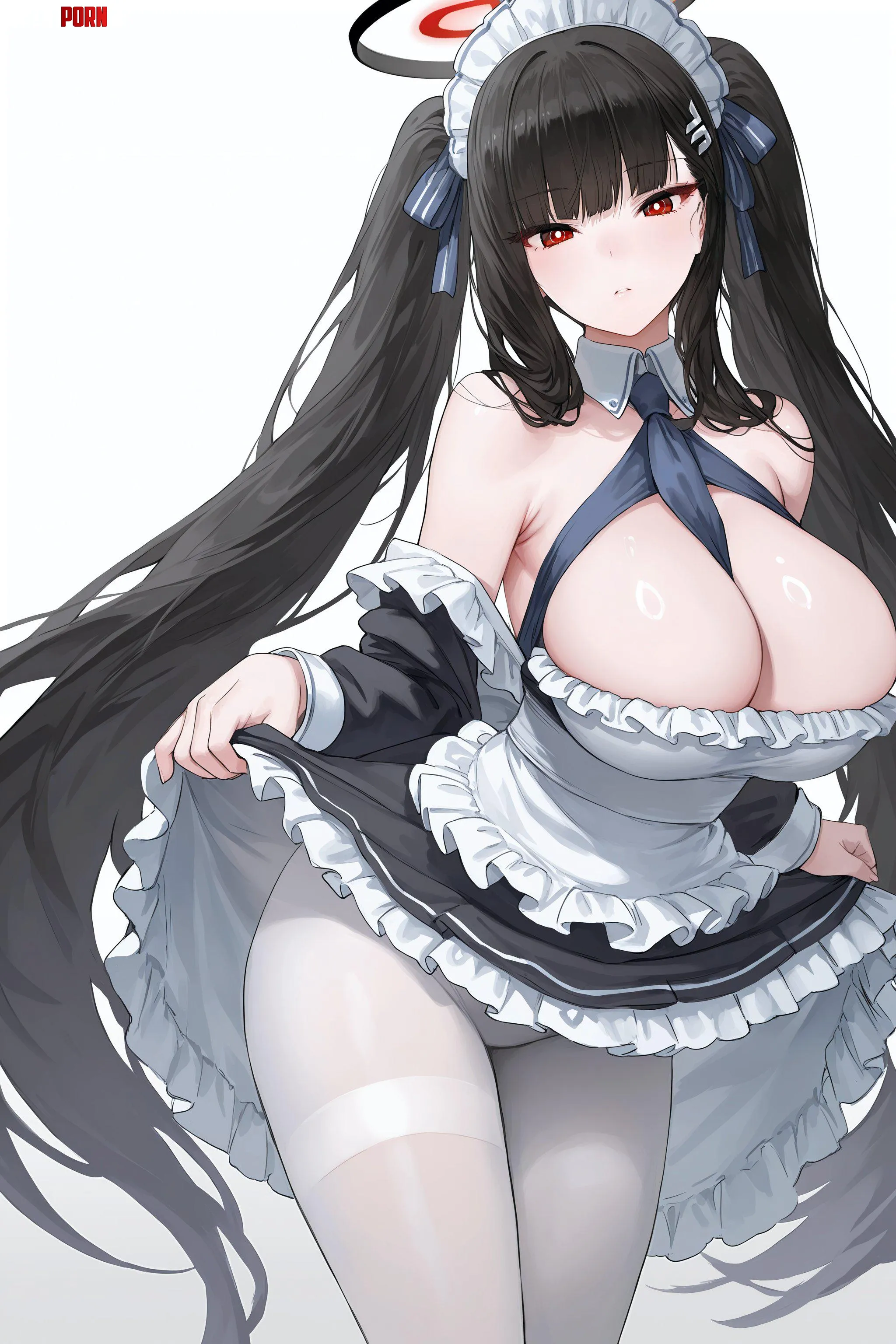 Maid Rio Blue Archive by CheetahSperm18