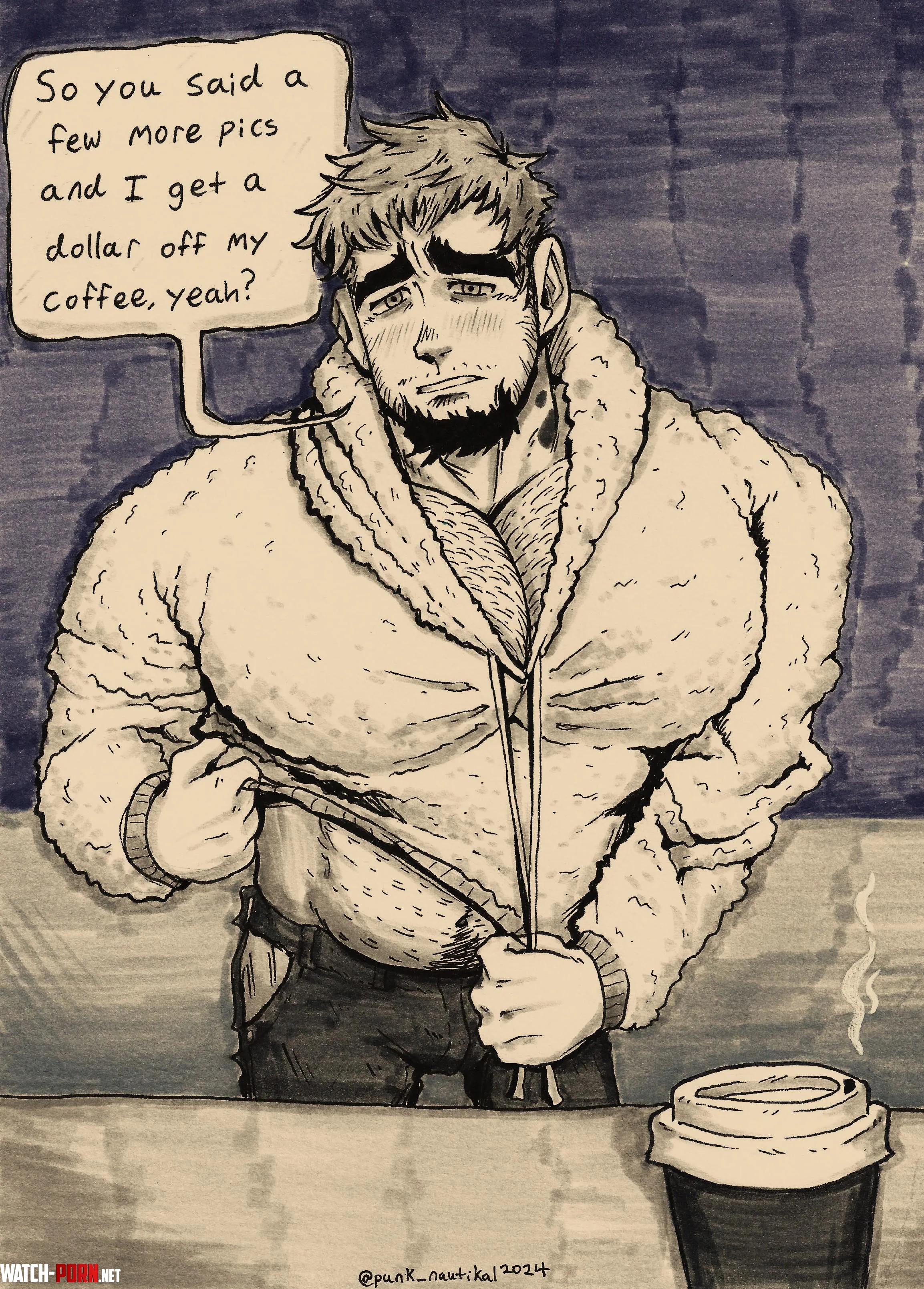 Morning Lewds for Discount Brews OC by punk_nautikal