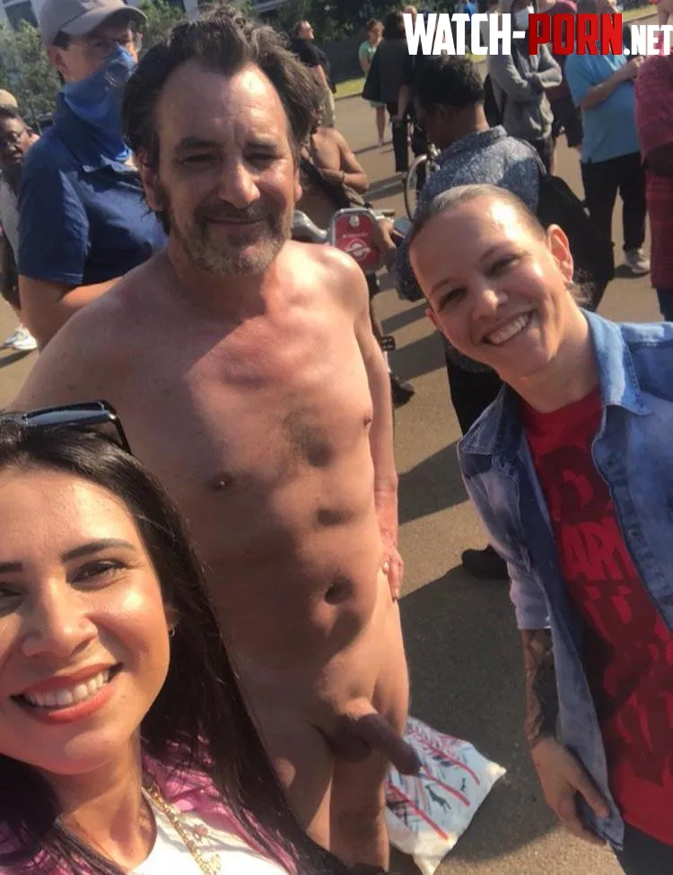 cfnm Wnbr worldnakedbikeride  by Theartyman