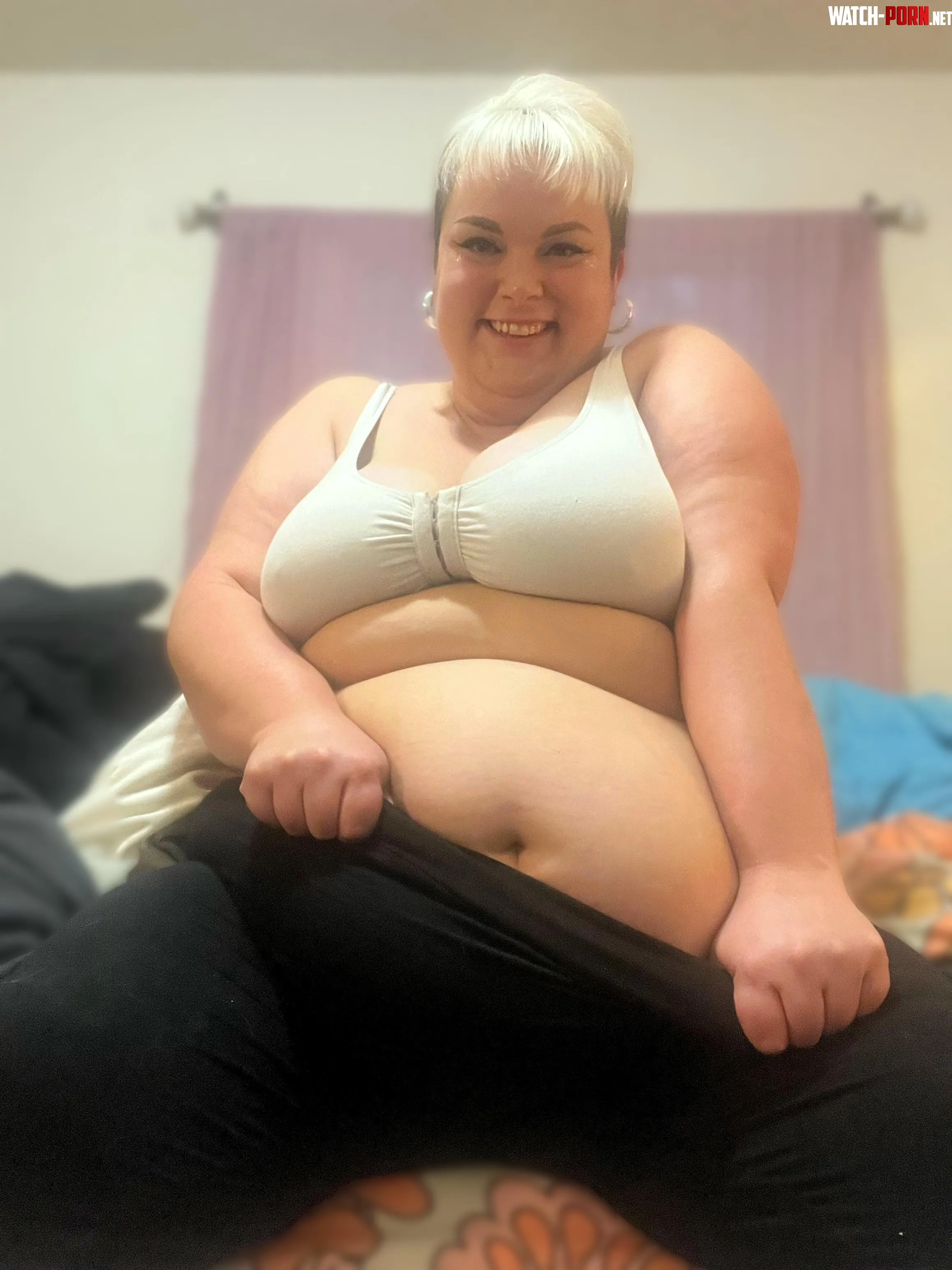 You should see the wiggle I have to do to put these leggings on  by Chubby_Lovey24