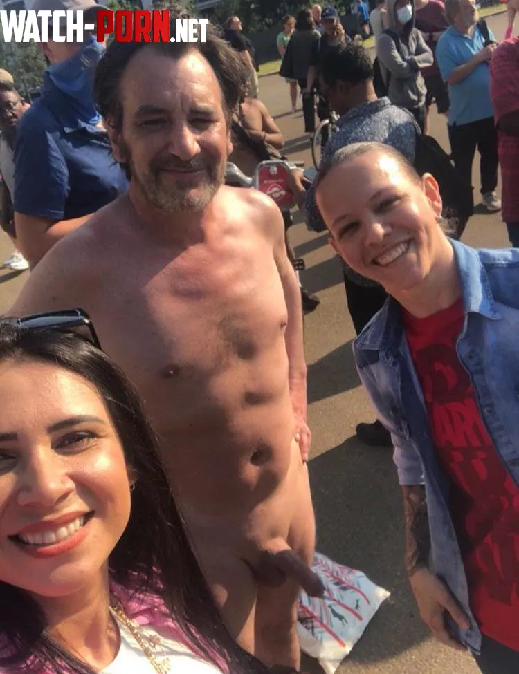 cfnm Wnbr worldnakedbikeride  by Theartyman