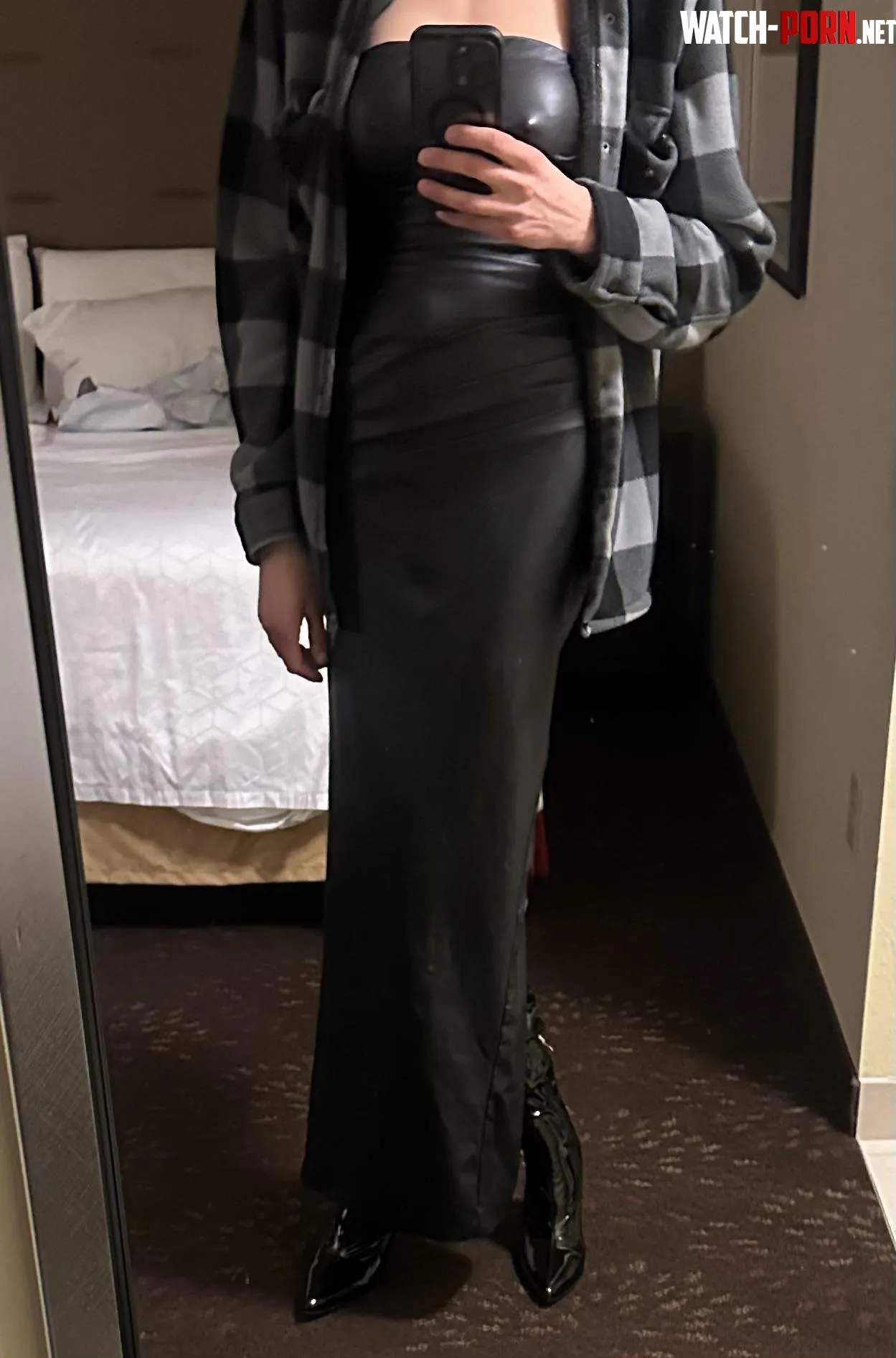 Leather Dress by Latex_lover_69