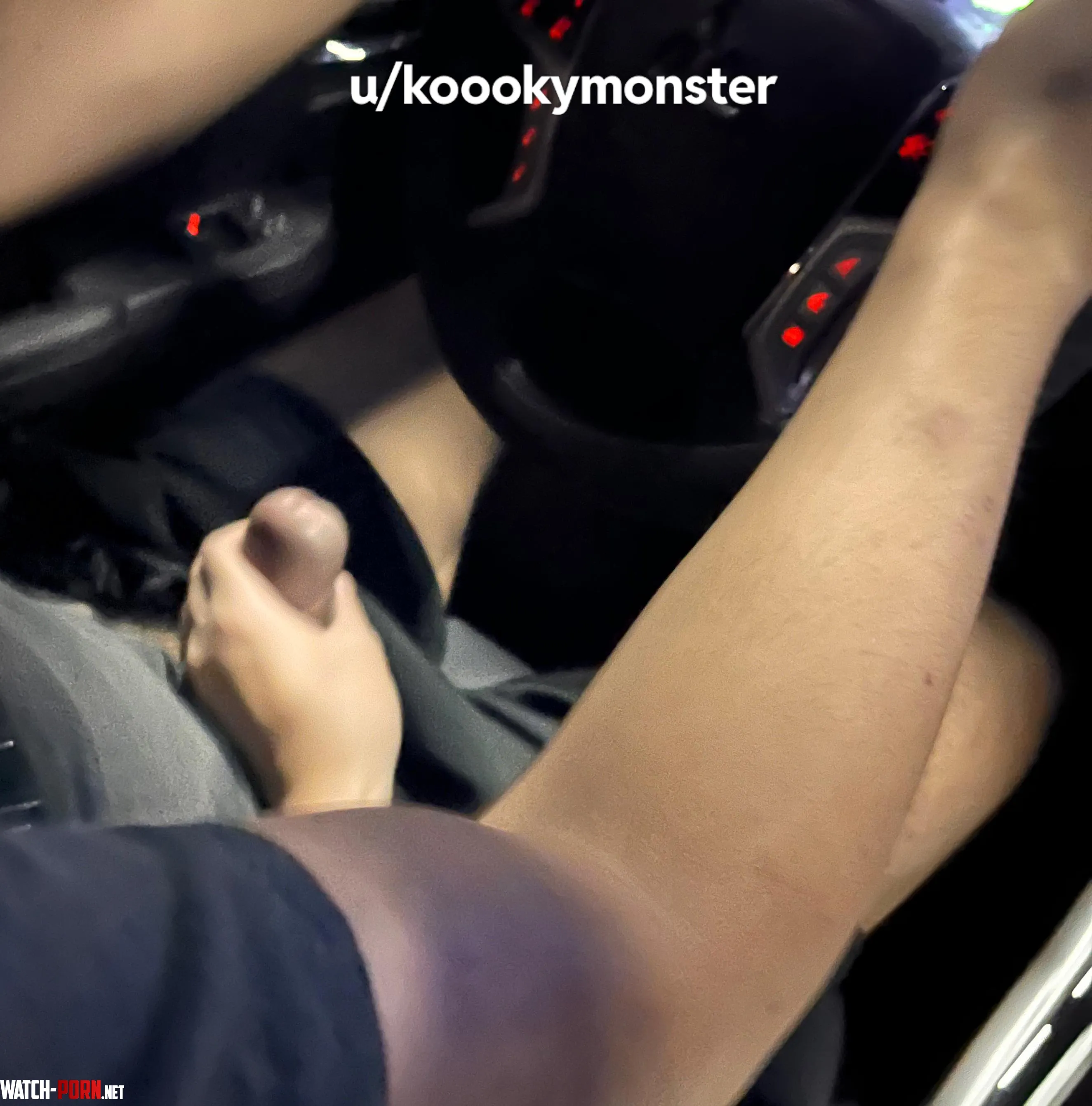 fm giving bf a handjob while hes driving  by koookymonster