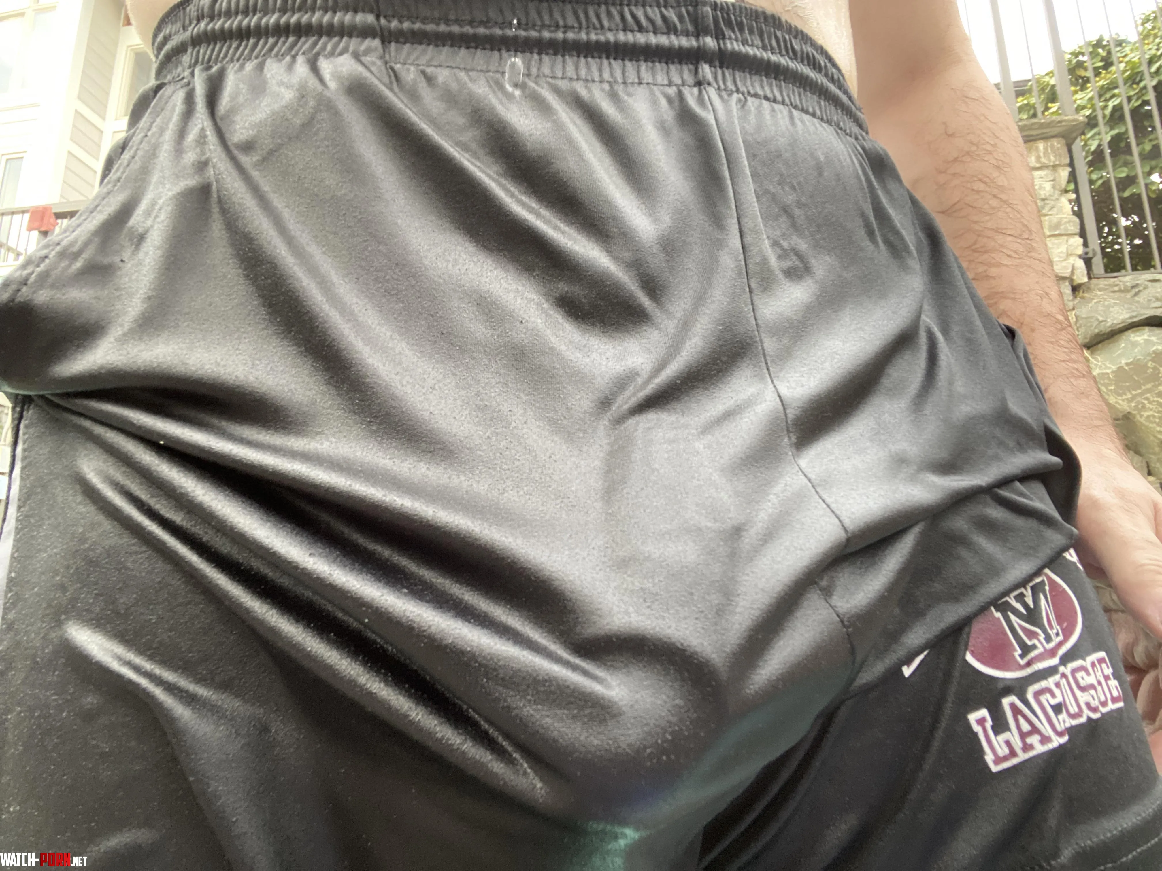 Made a scene at the hot tub couldnt hide this big bulge  by SeattleCBM