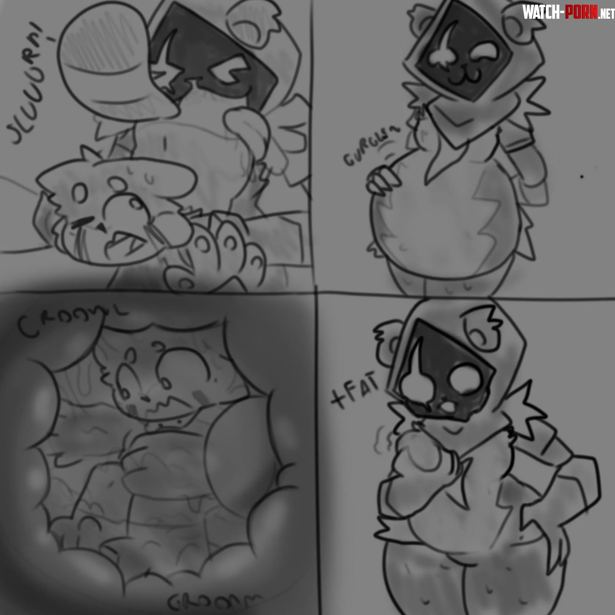 image comic Raven Team Leader Vore OC by me Silly Roll by Silly-Roll-5885