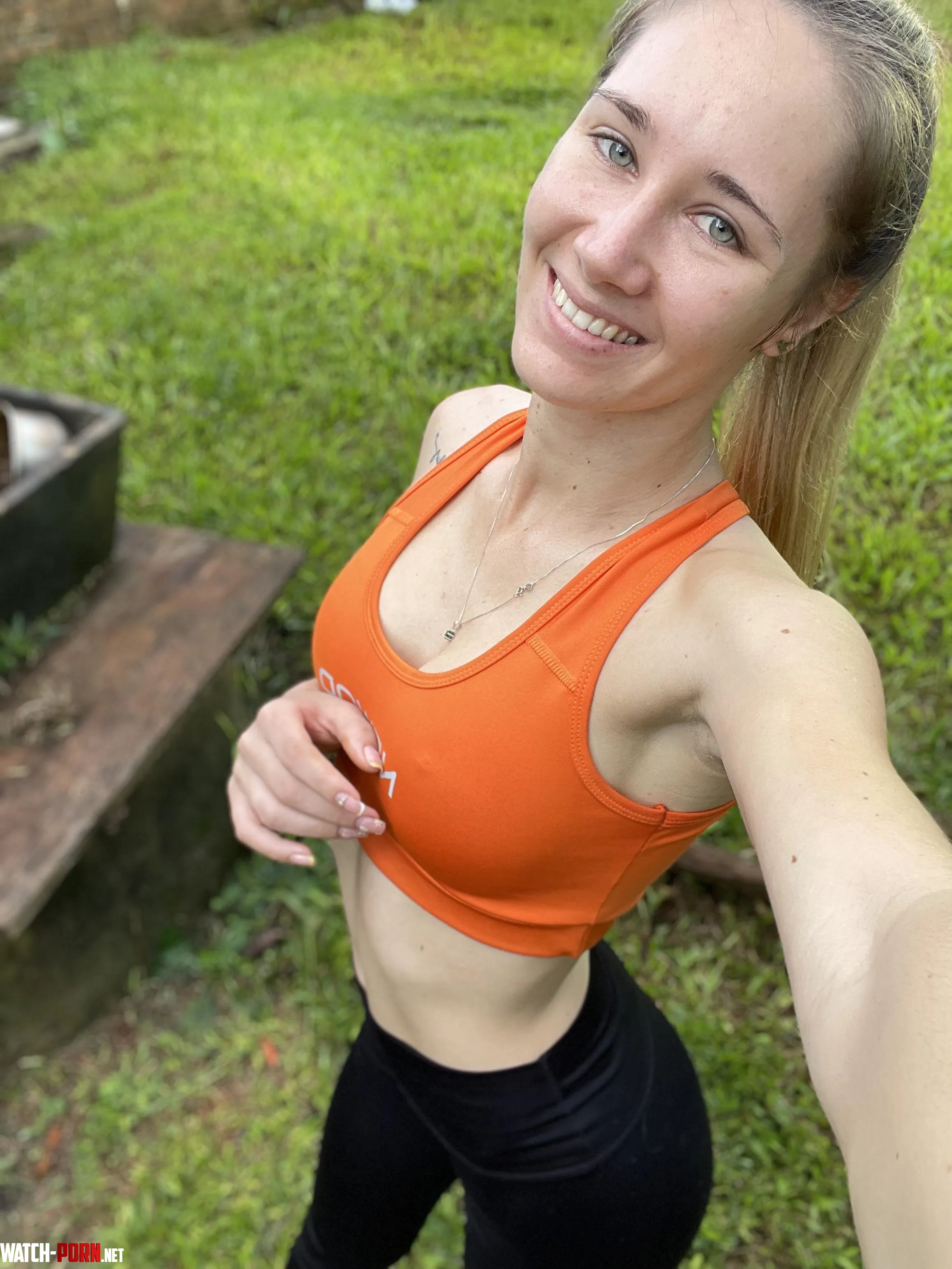 This crop top is my favorite for working out by GuiltilyMobilize11