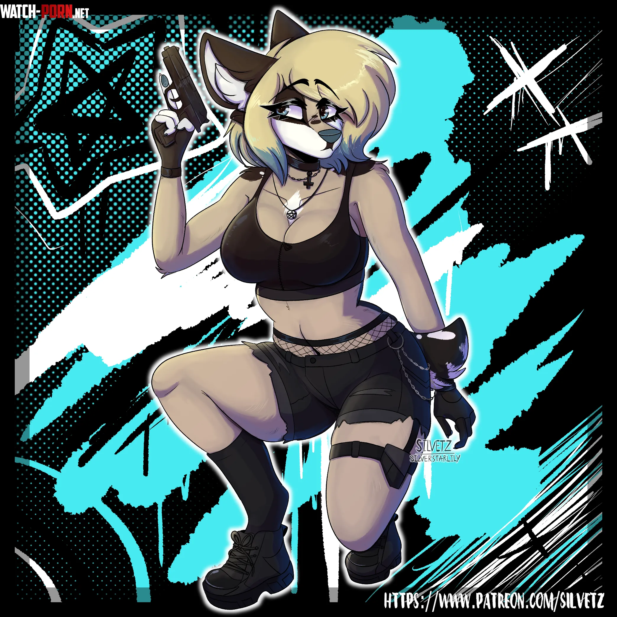 Armed and slightly dangerous  art by me by Silverstarlily