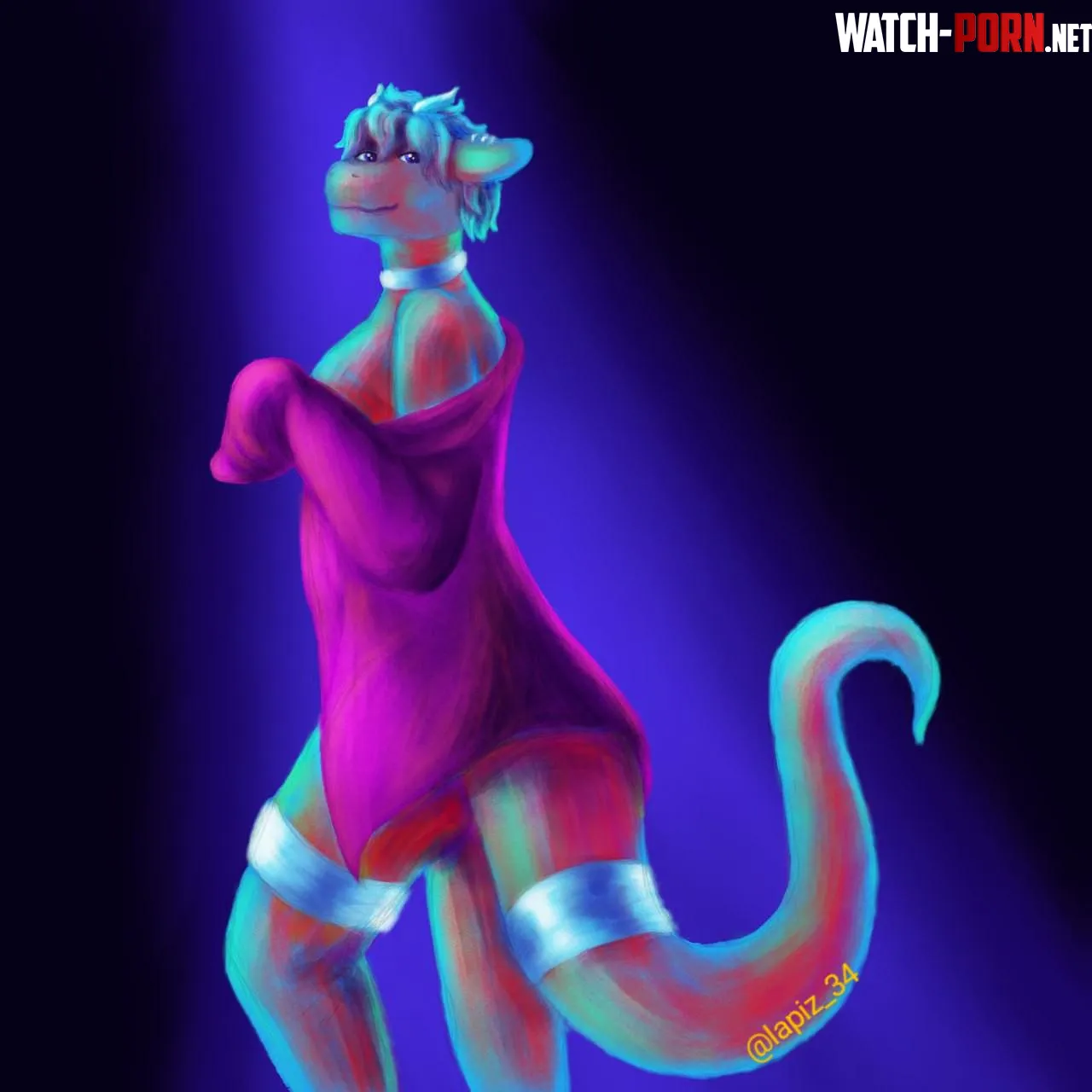Hello there F Art by me by Lapiz_34