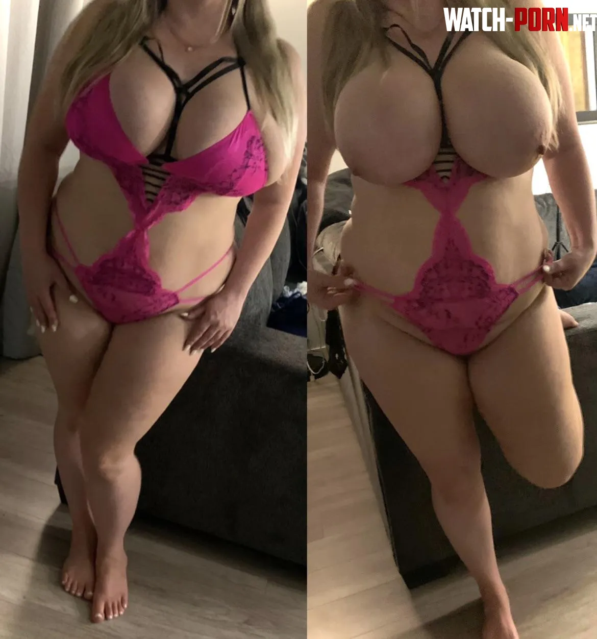 Was pink a good choice  by Bustyhousewifey