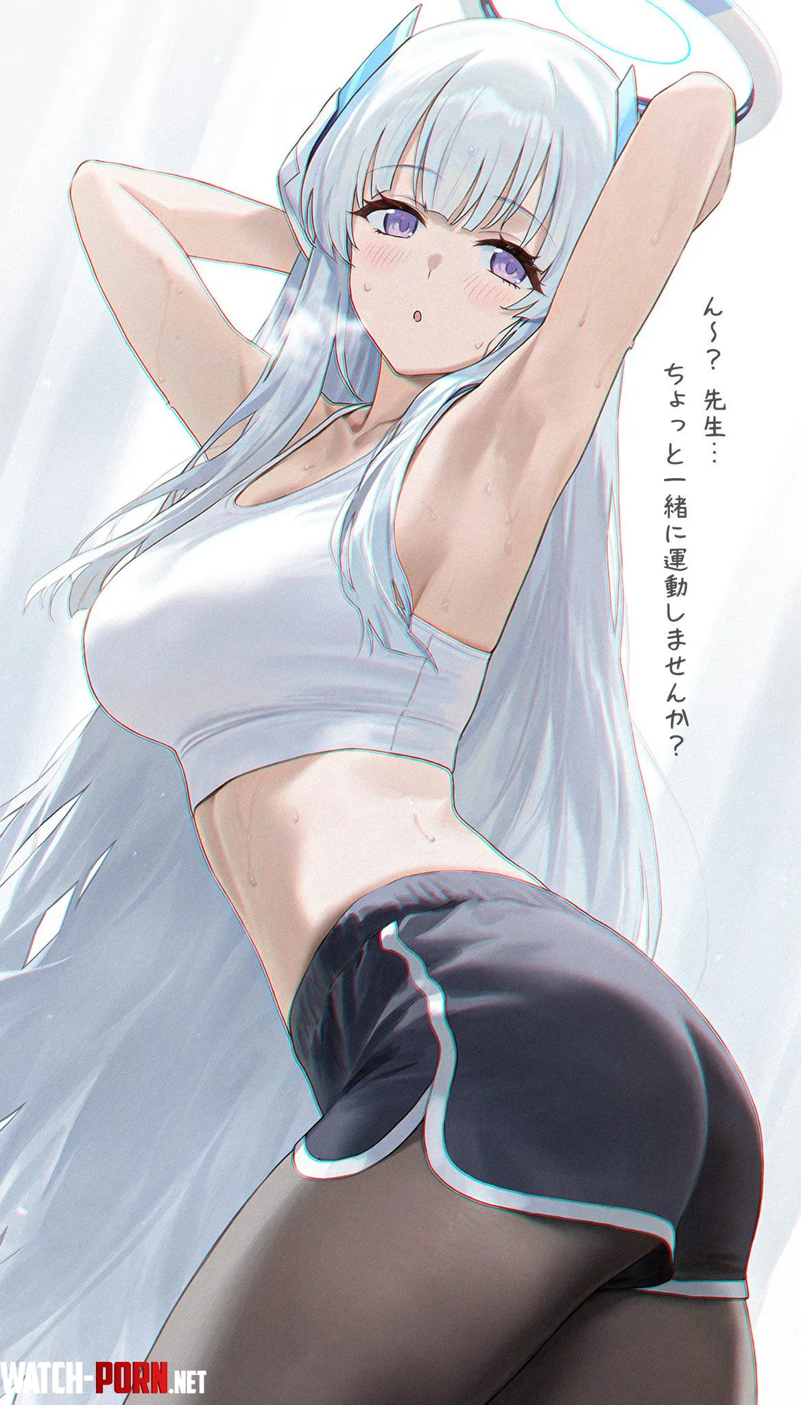 Ushio Noa Blue Archive by CheetahSperm18