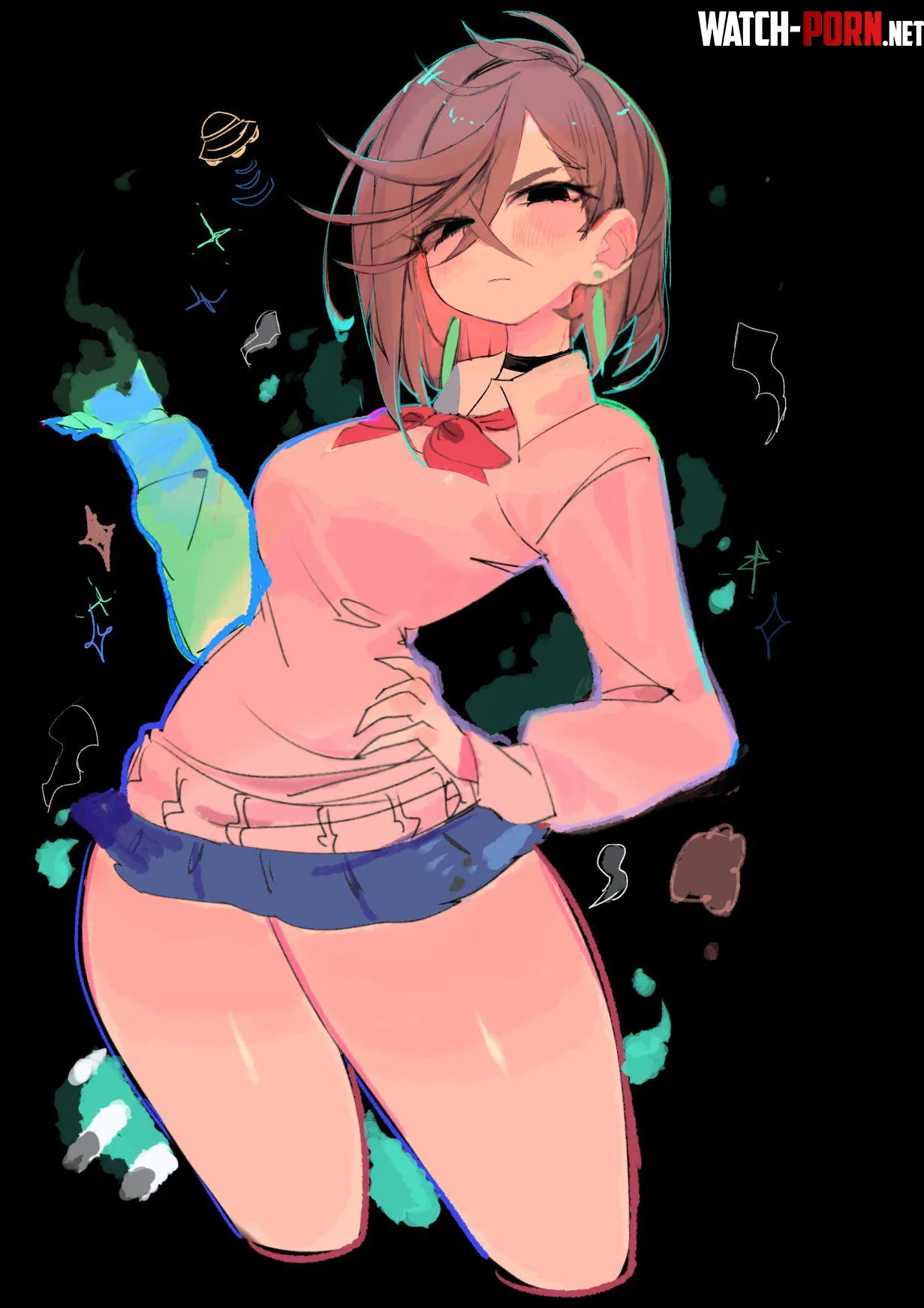 Momo Ayases juiciest thighs by LafterMastr