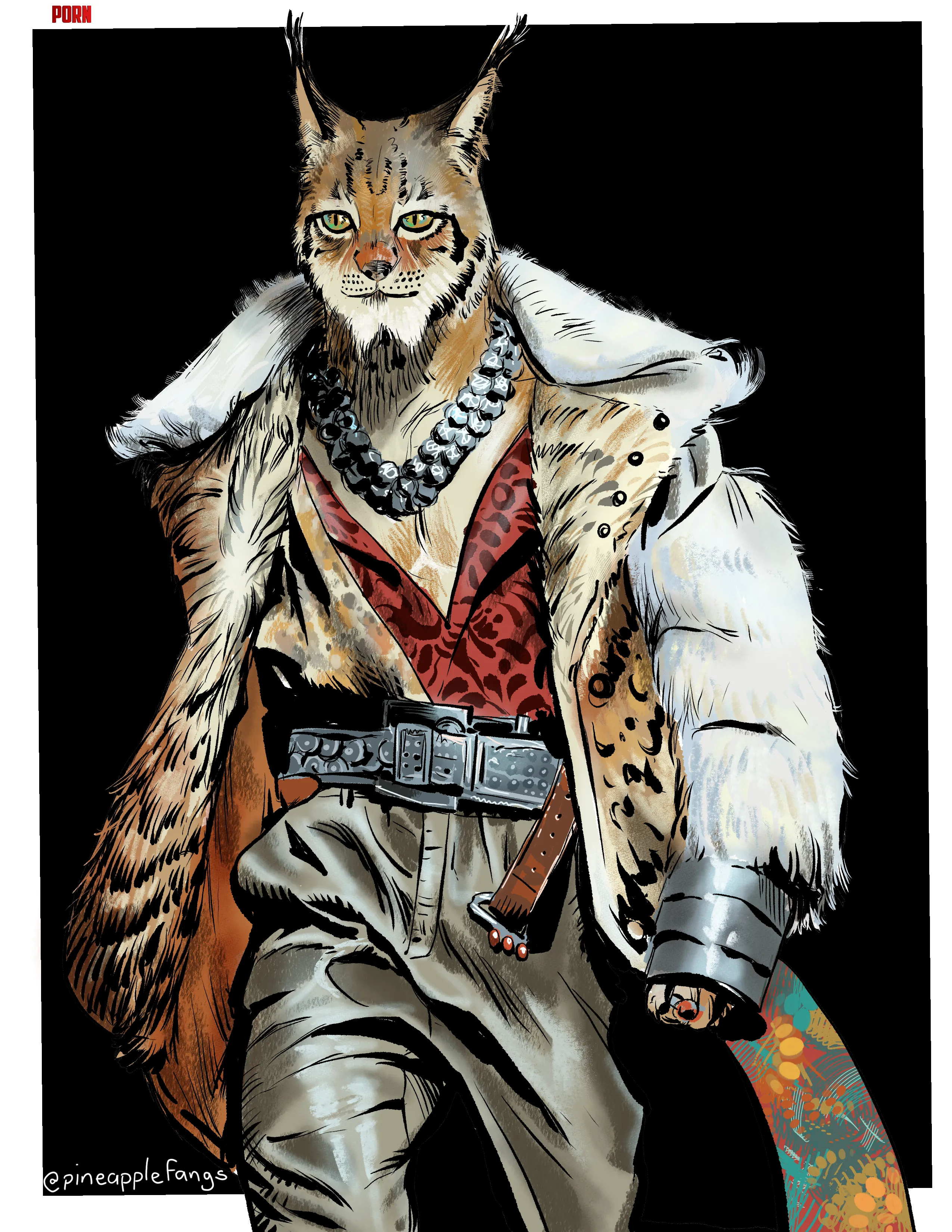 Todays character  by me pineapplefangs  by PineappleFangs
