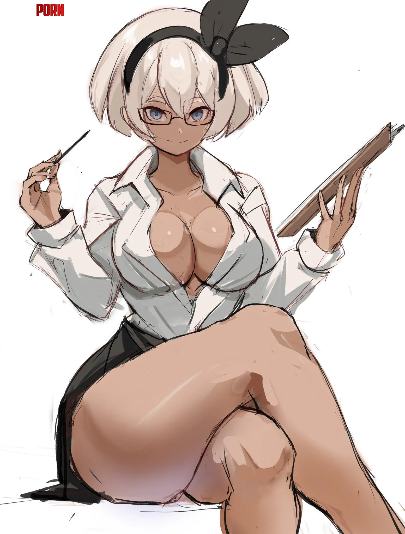 Office Lady Bea by LafterMastr