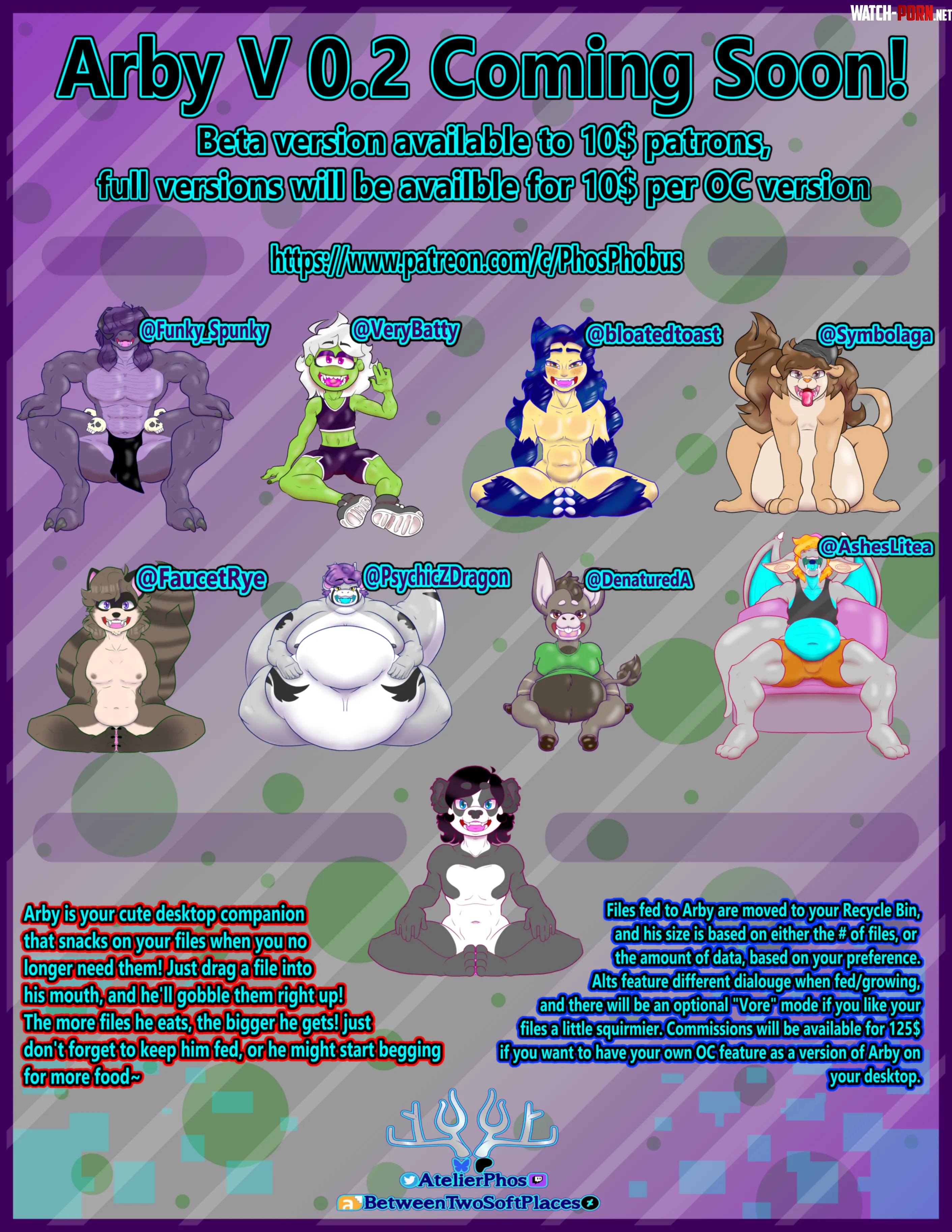 Promo Arby V02 Coming Soon Artist OCs by DigitalFurryArtist
