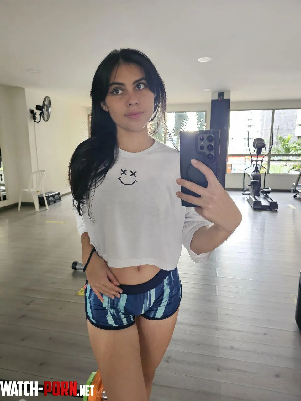 A croptop shirt on normal days by SultryySins