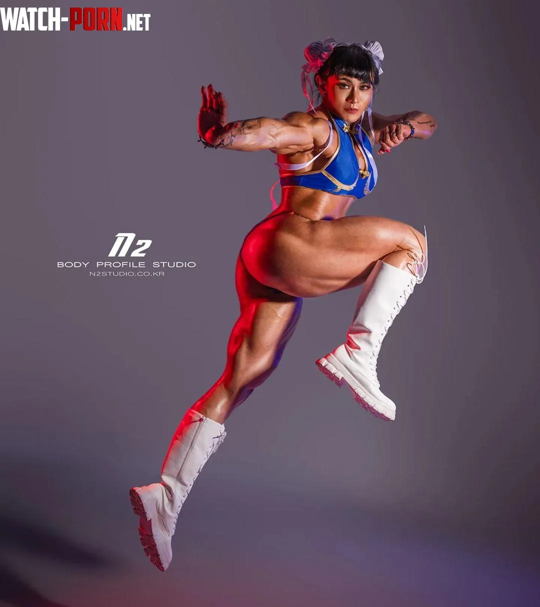 Chunri Kim as ChunLi  by One-Chemistry-5784