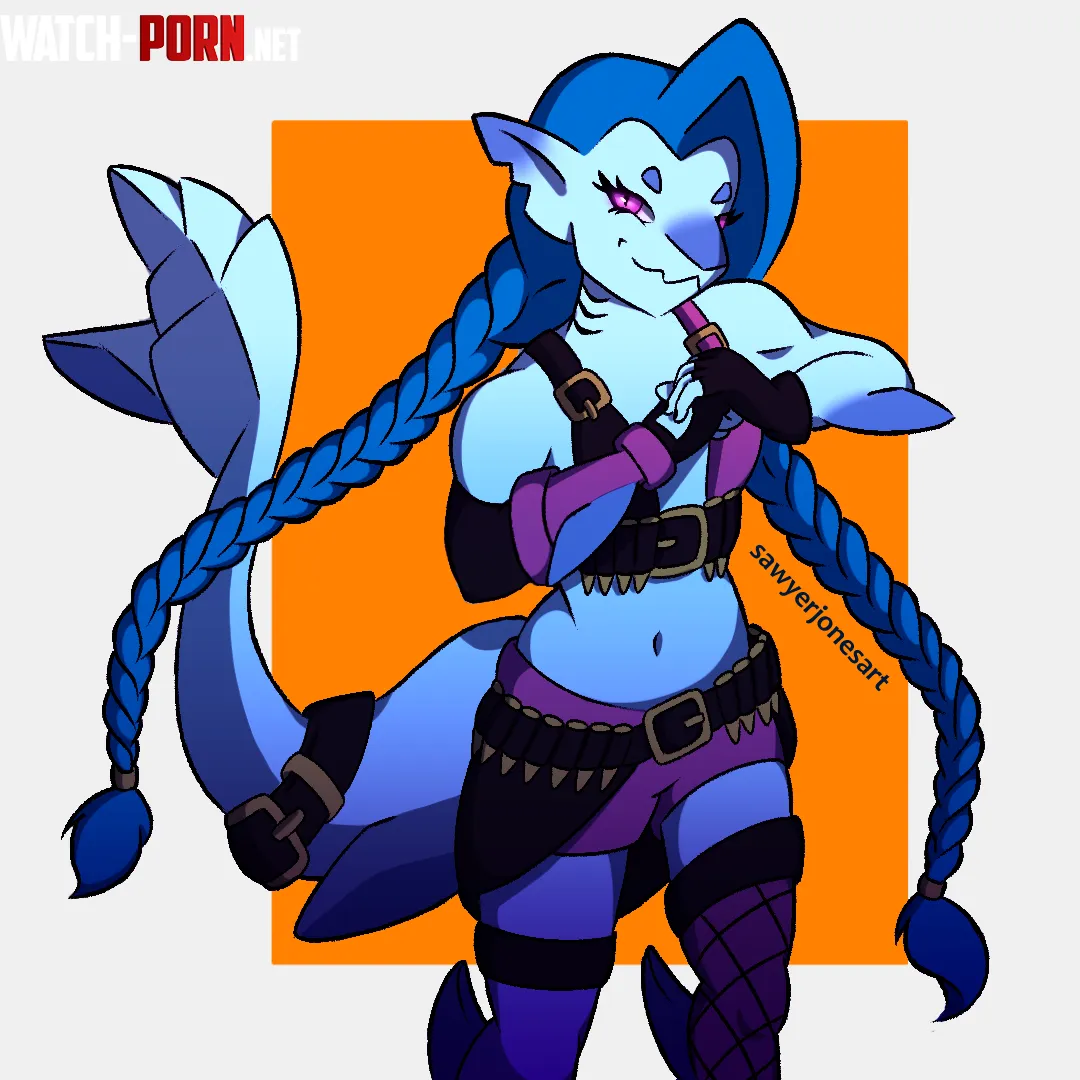 Shark Jinx from ArcaneLOL by SawyerJonesArt