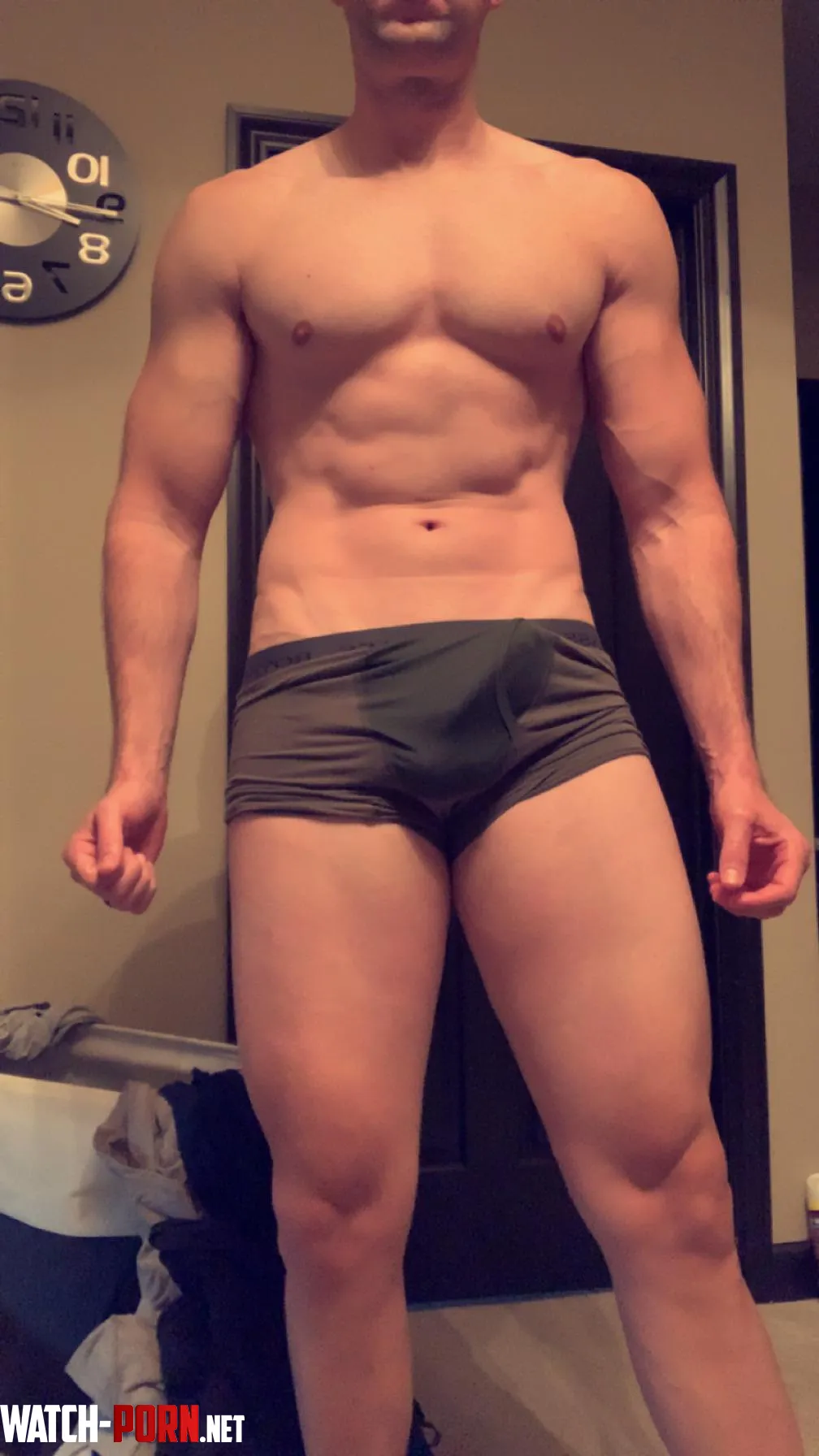 Married dad39 cant contain his bulge this morning  by Rude-Act-2518