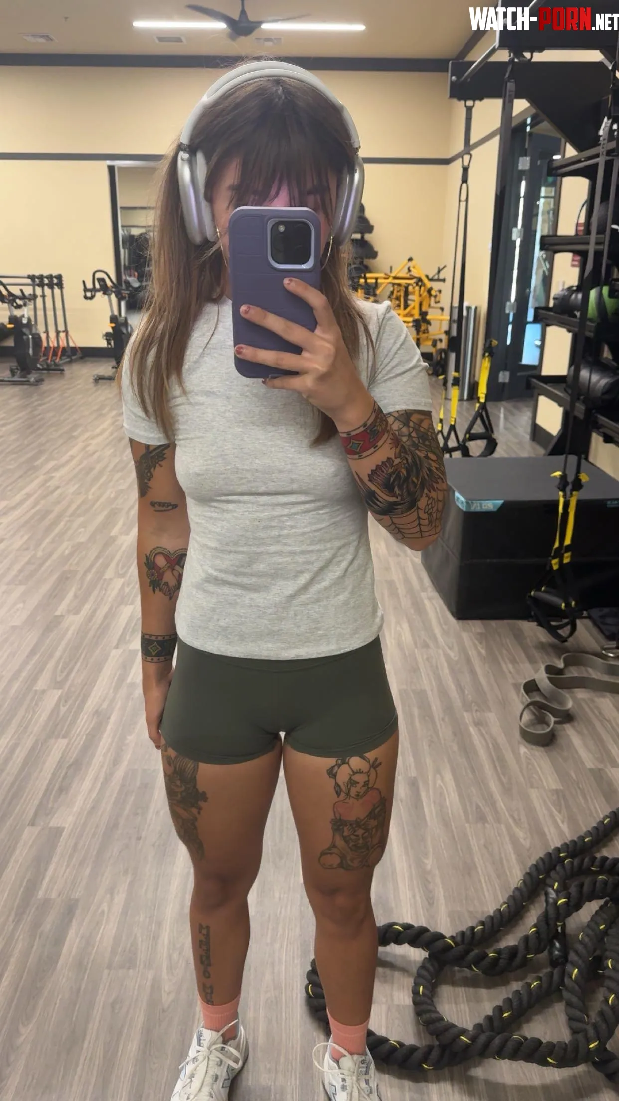 Selfie at the gym  by Christinawest12905