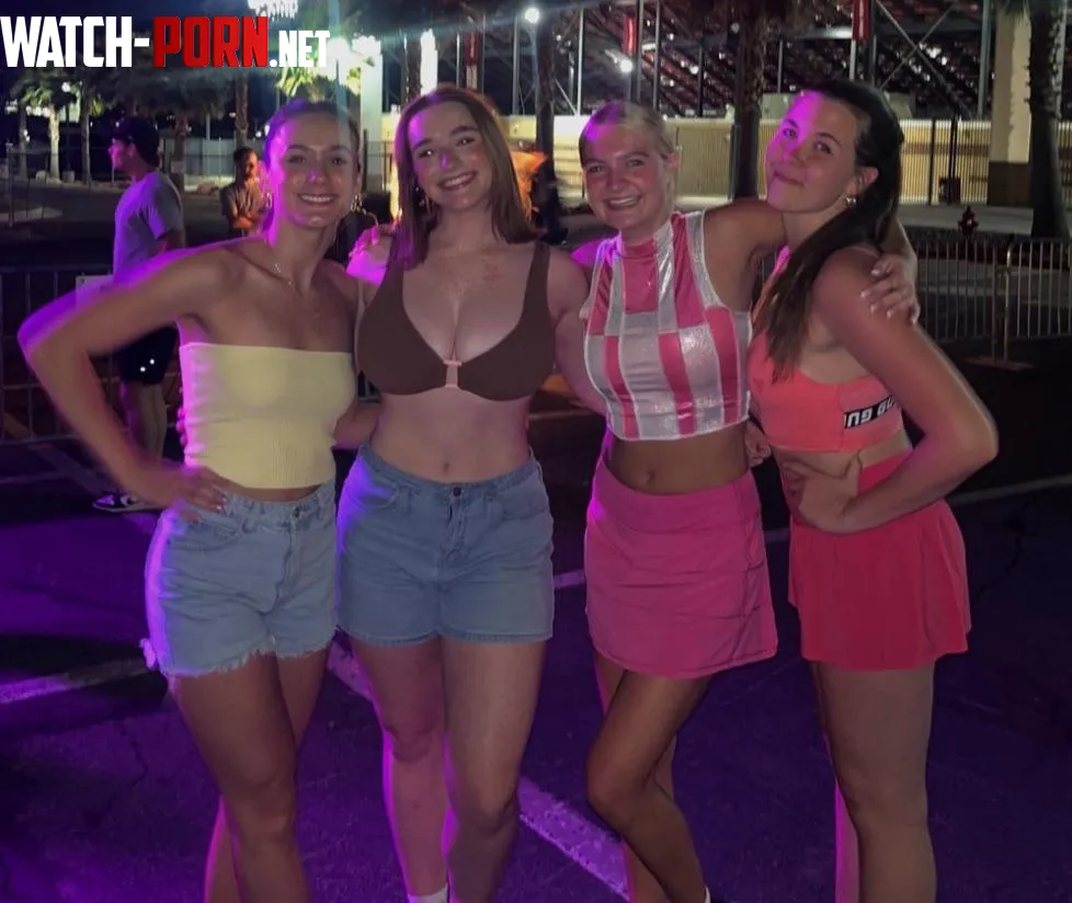 Well her friends didnt have a chance right by Material-Classic-308