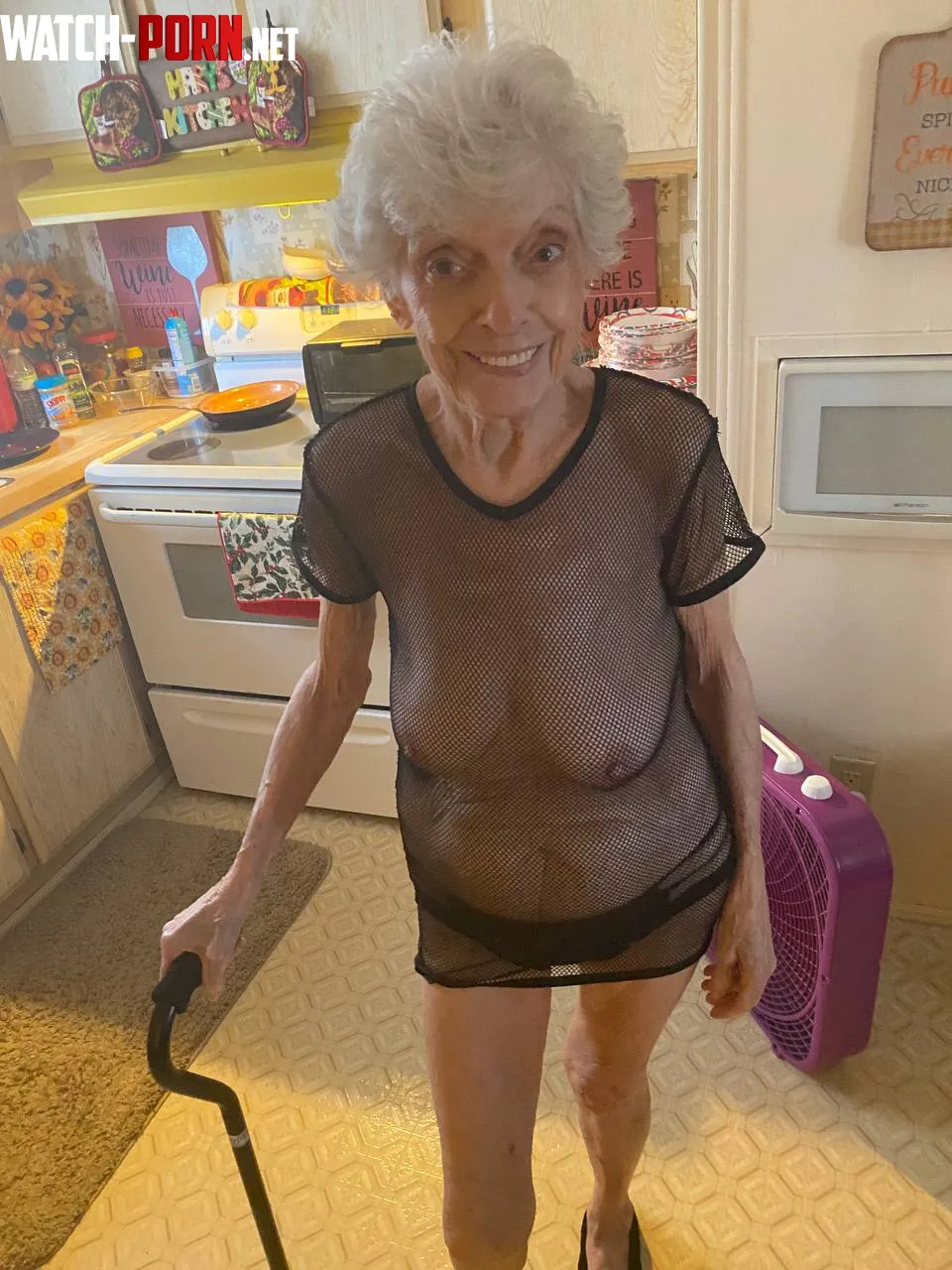 Is anyone here into elderly women 85yo by lucy-cutest
