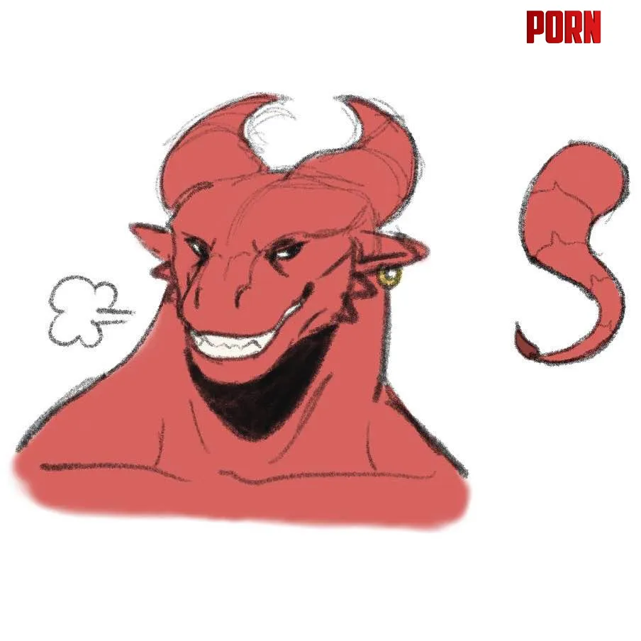 Devilish Dragonborn Art by me by -Kasuba-